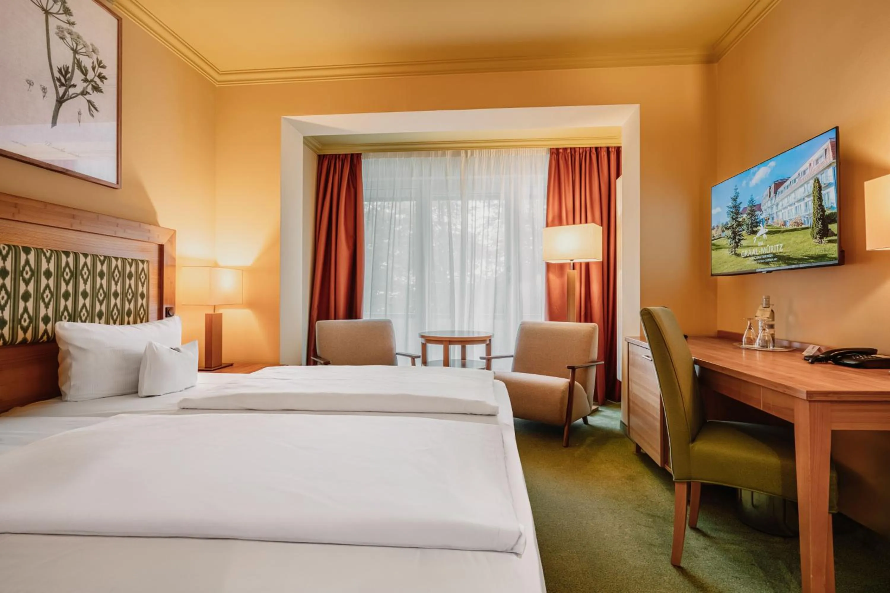 Bed in IFA Graal-Müritz Hotel & Spa