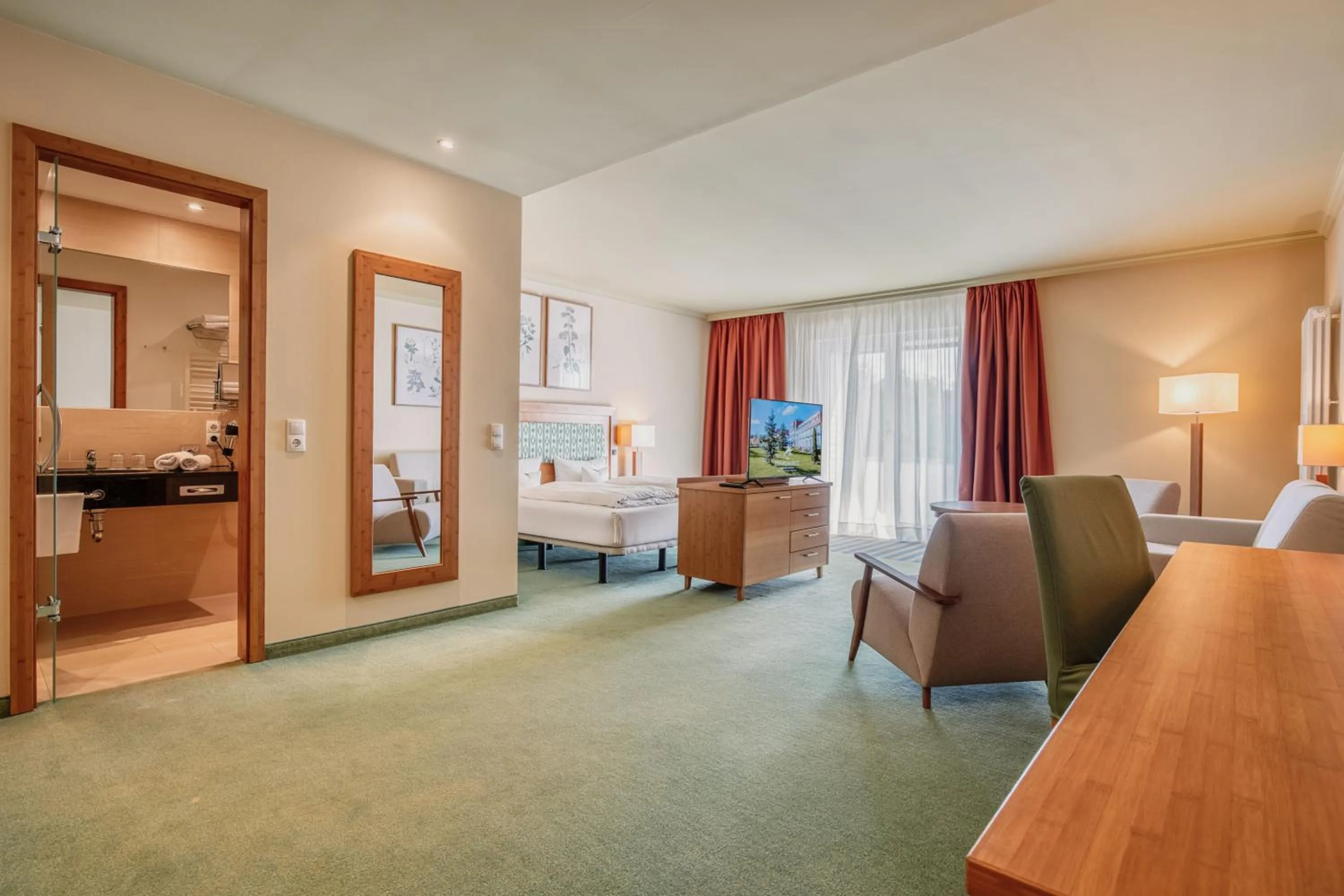 Bed in IFA Graal-Müritz Hotel & Spa