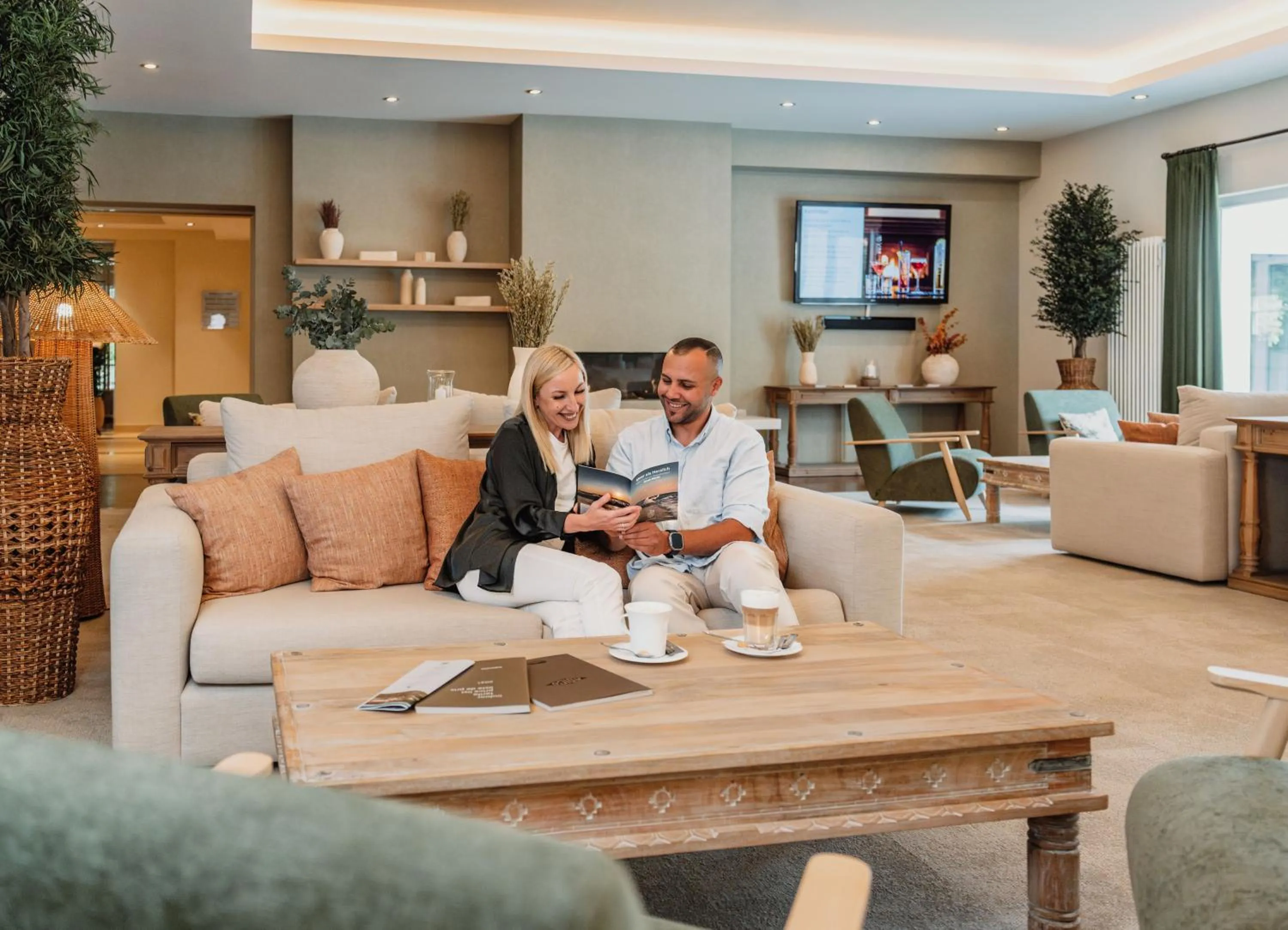 Lobby or reception in IFA Graal-Müritz Hotel & Spa