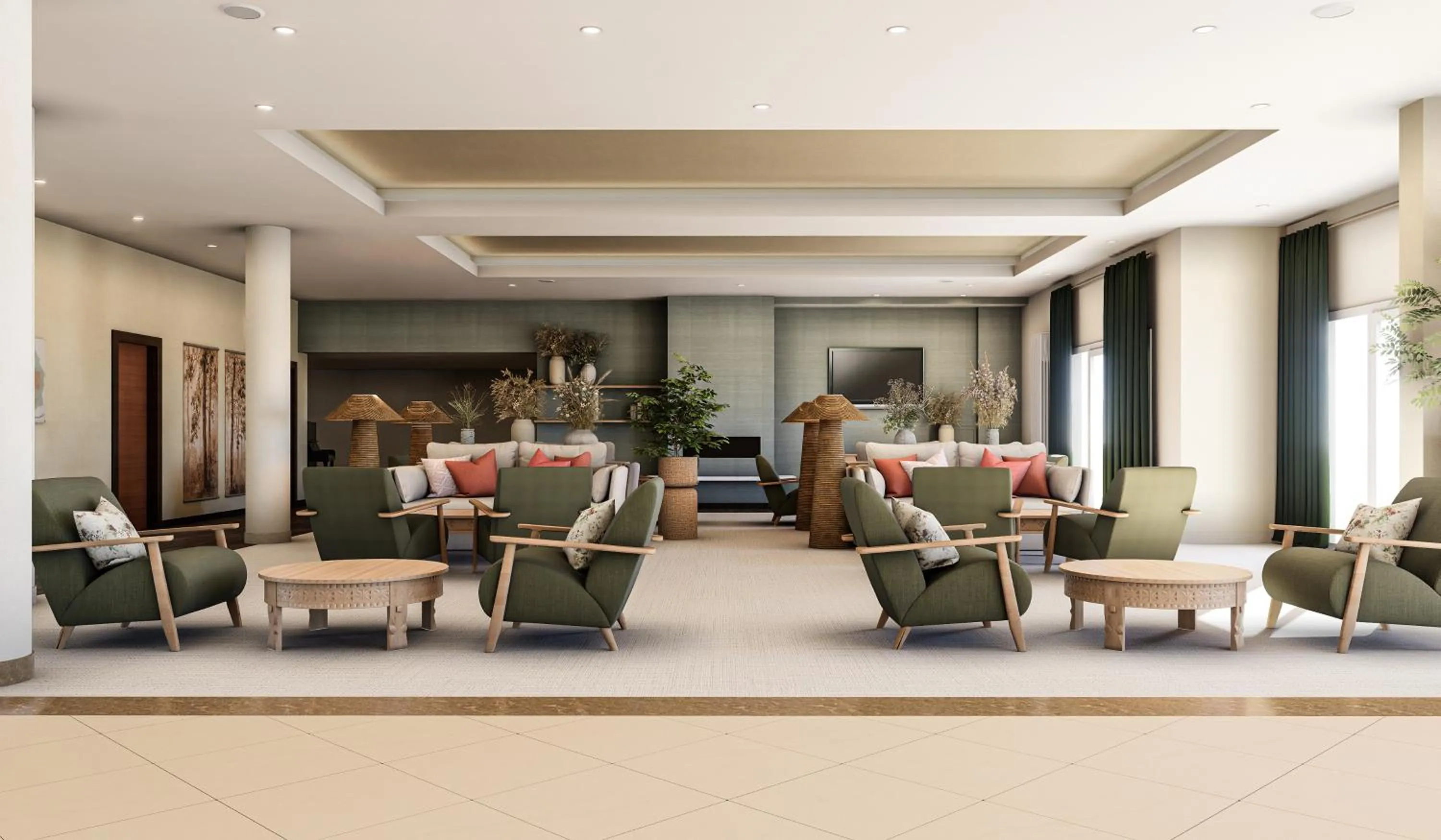 Lobby or reception in IFA Graal-Müritz Hotel & Spa