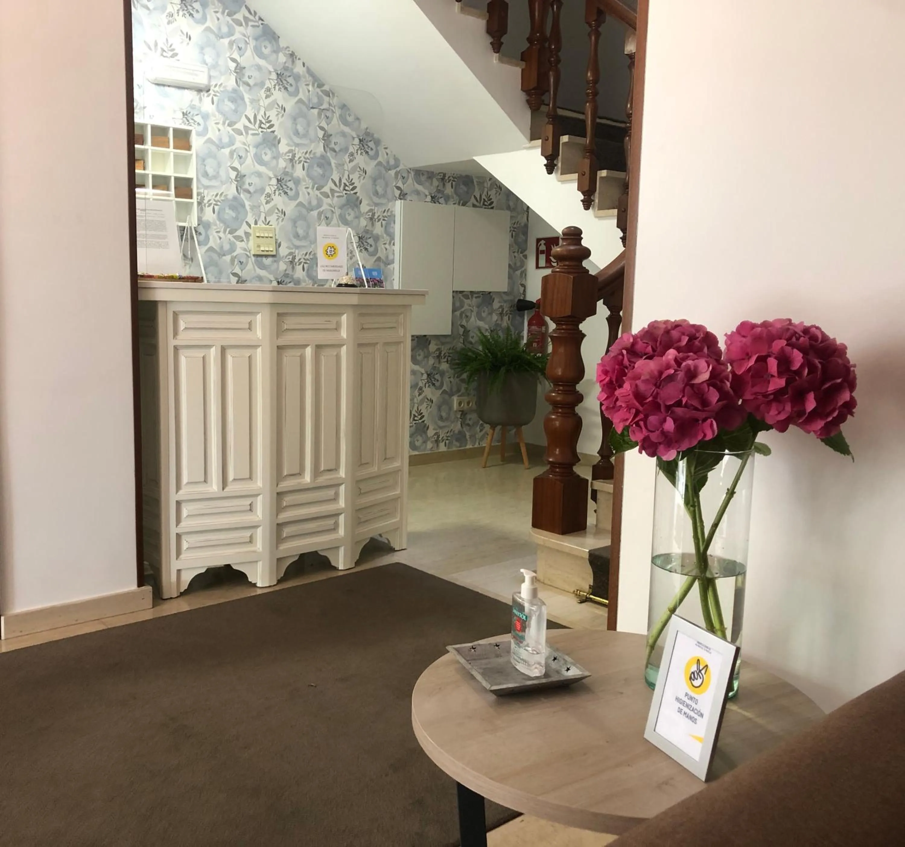 Lobby or reception in Hotel Punta Seame