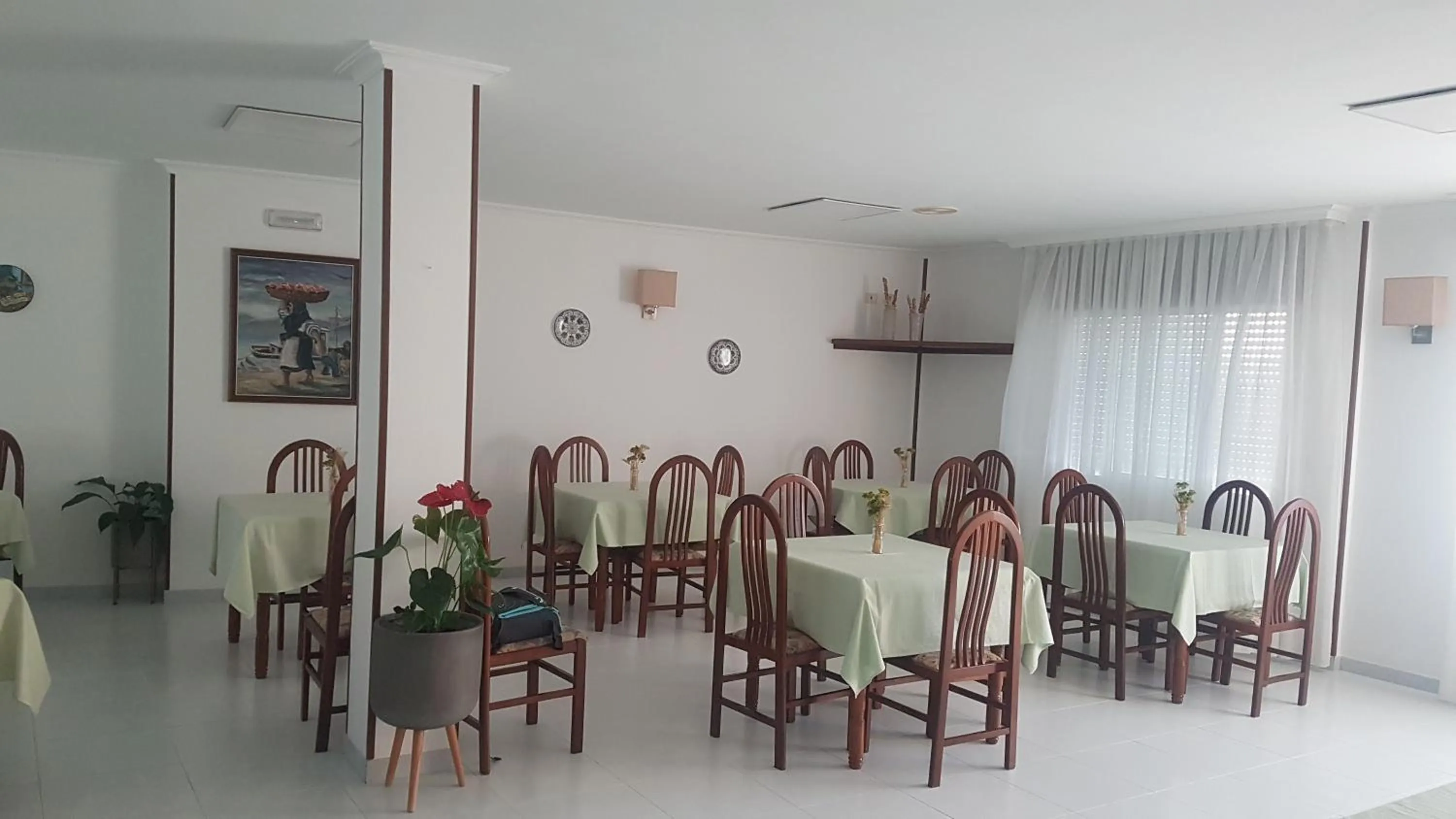 Dining area in Hotel Punta Seame