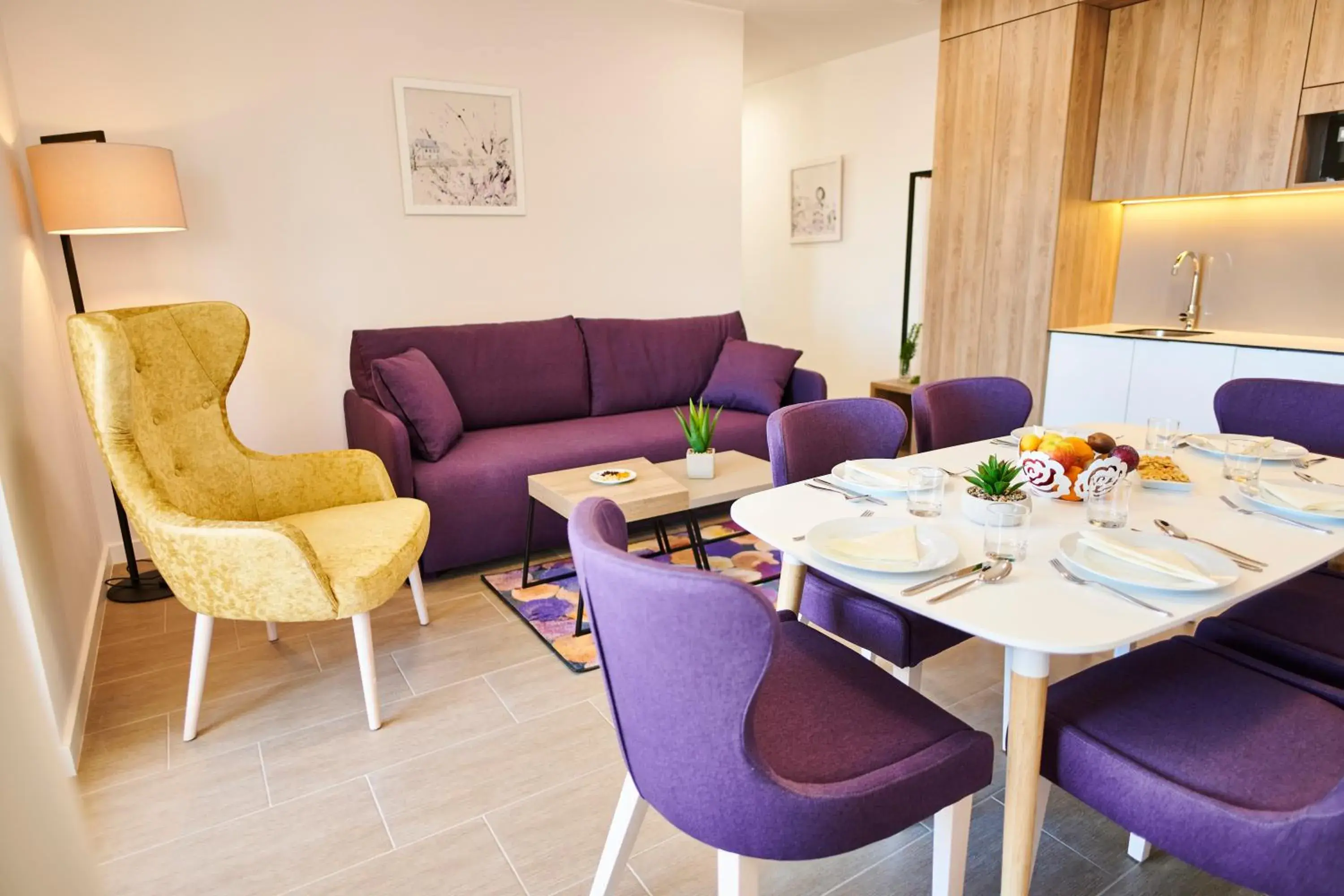 Two-Bedroom Apartment with Balcony and Sea View in Arancini Residence Two-Bedroom Apartment with Balcony and Sea View in Arancini Residence