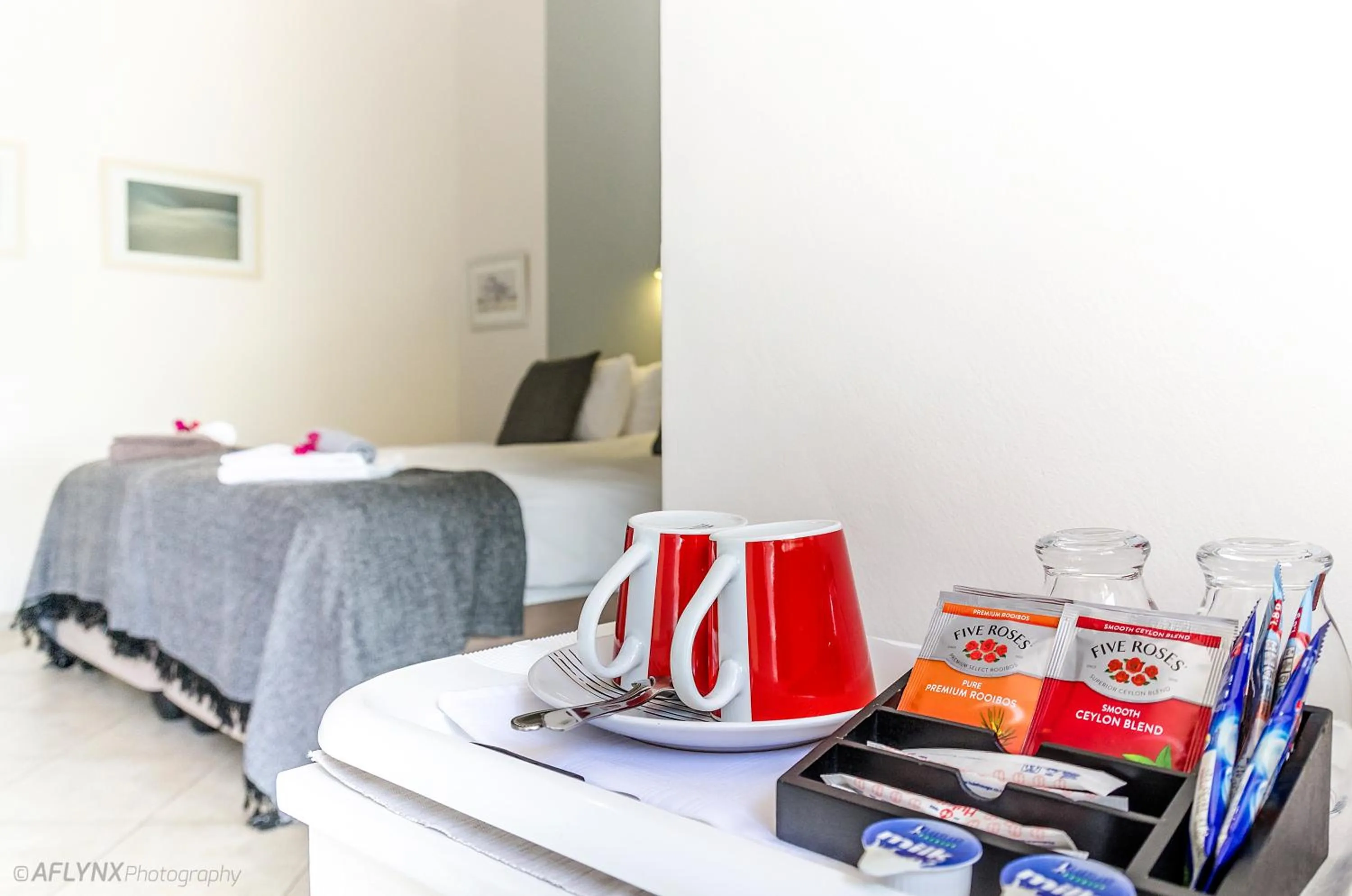 Coffee/tea facilities, Bed in Meike's Guesthouse