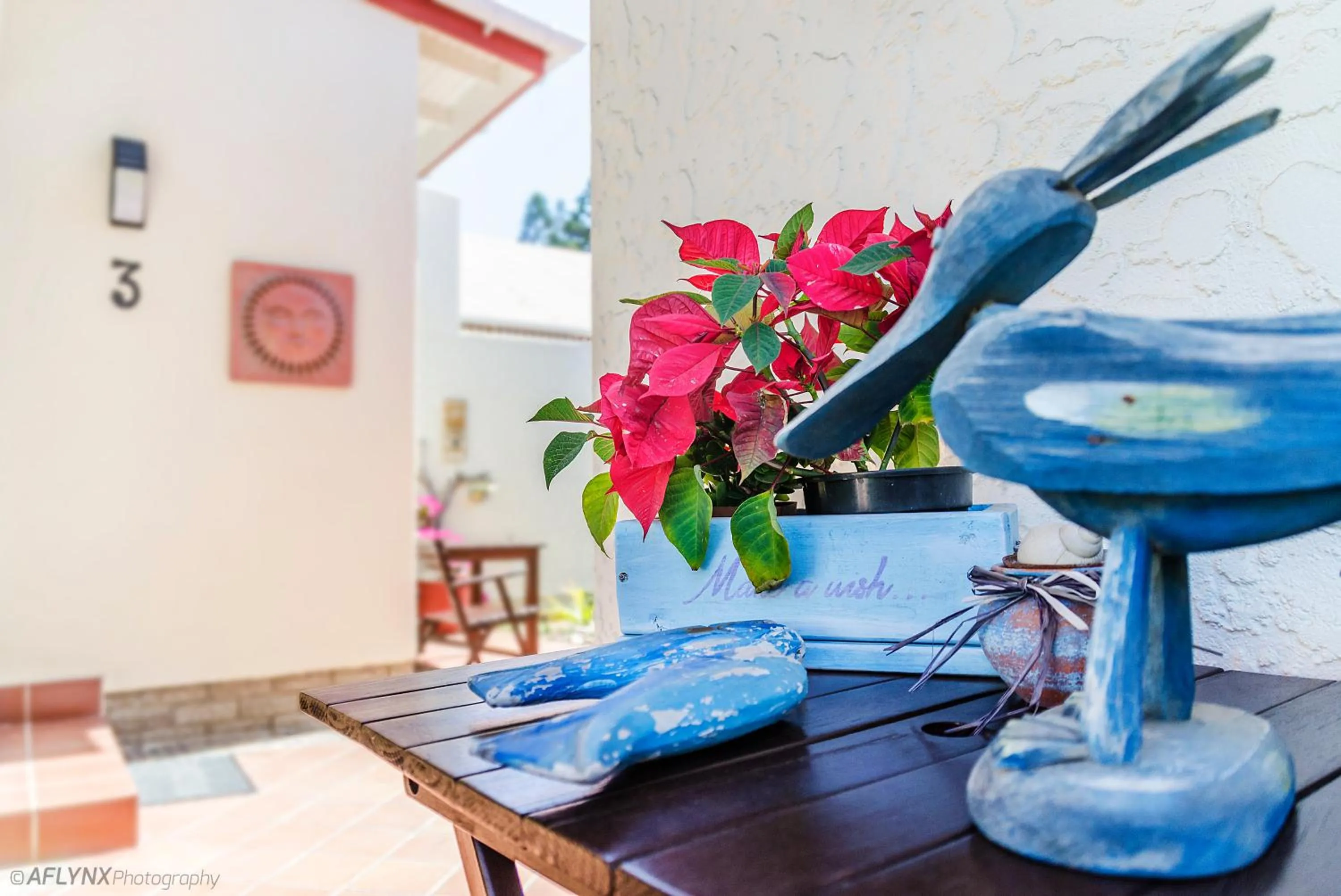 Seating area in Meike's Guesthouse
