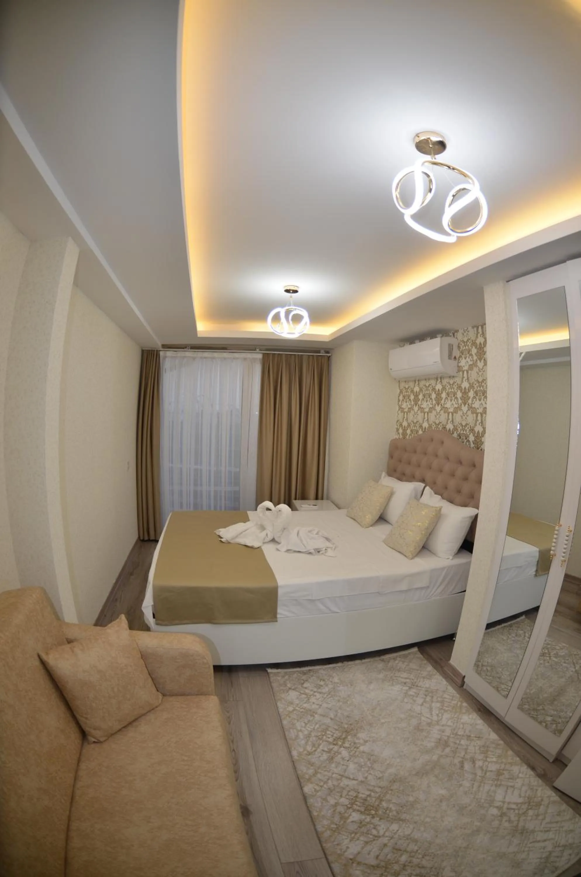 Bed in SULTANAHMET ıŞIL HOTEL