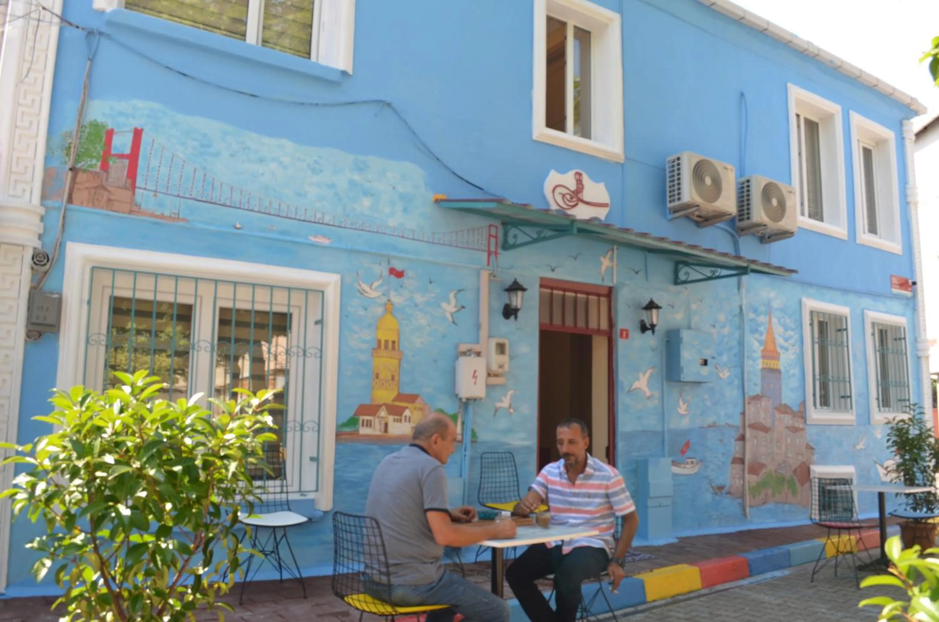 Patio in SULTANAHMET ıŞIL HOTEL