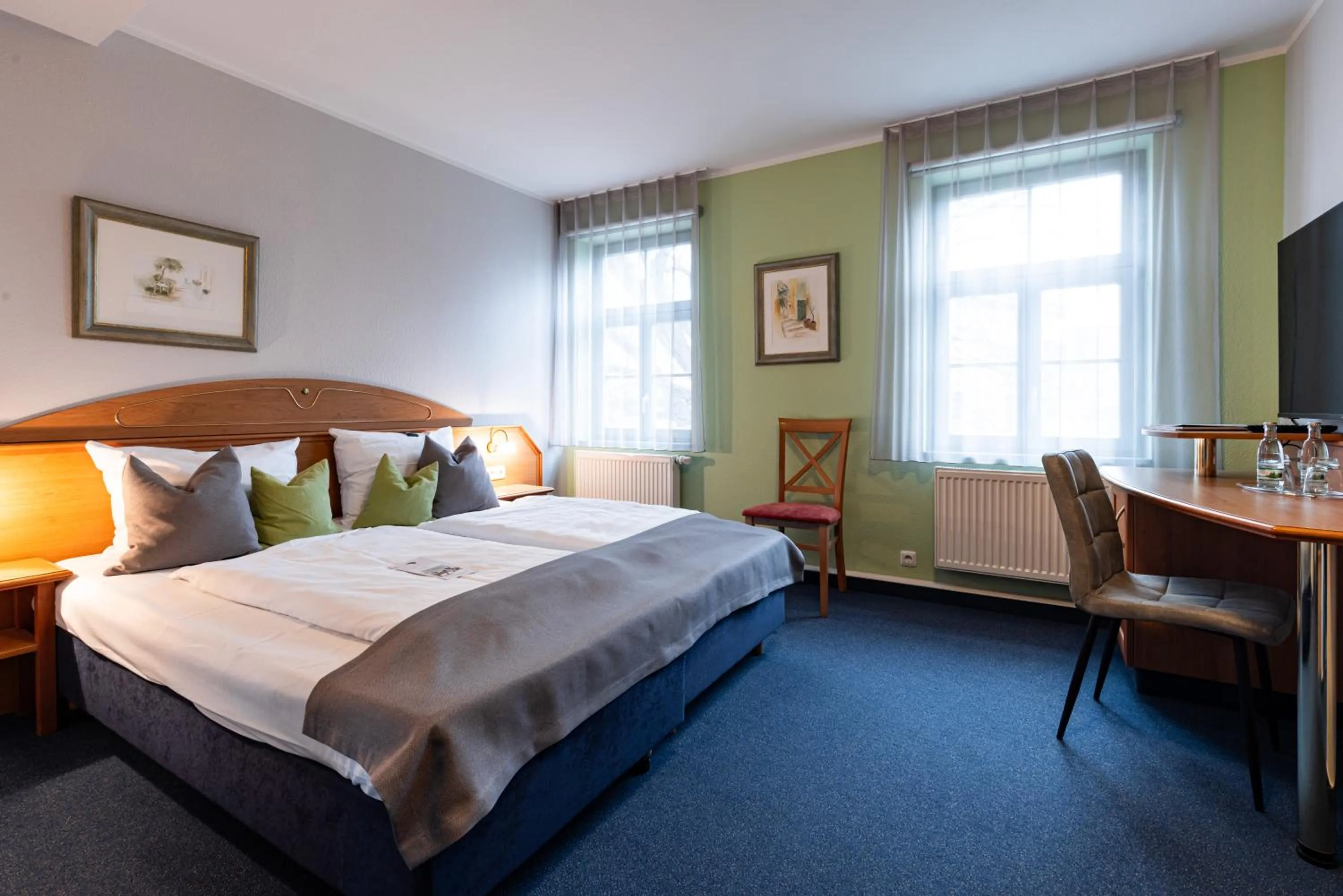 Bed in Hotel Anna Amalia