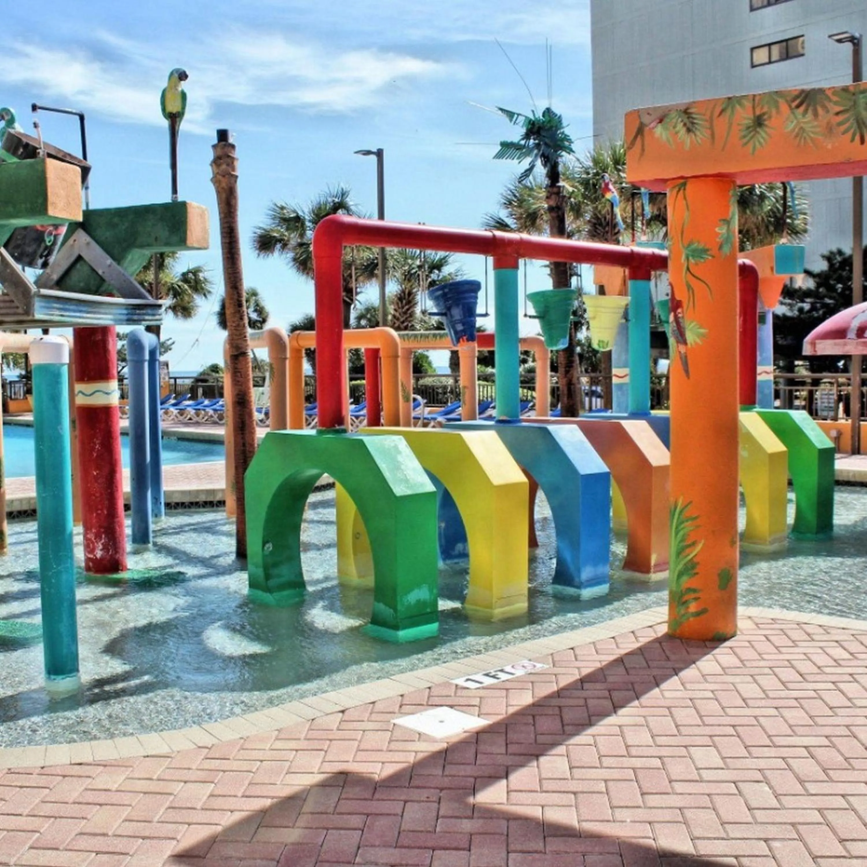 Aqua park in Caravelle Resort by Palmetto Vacations