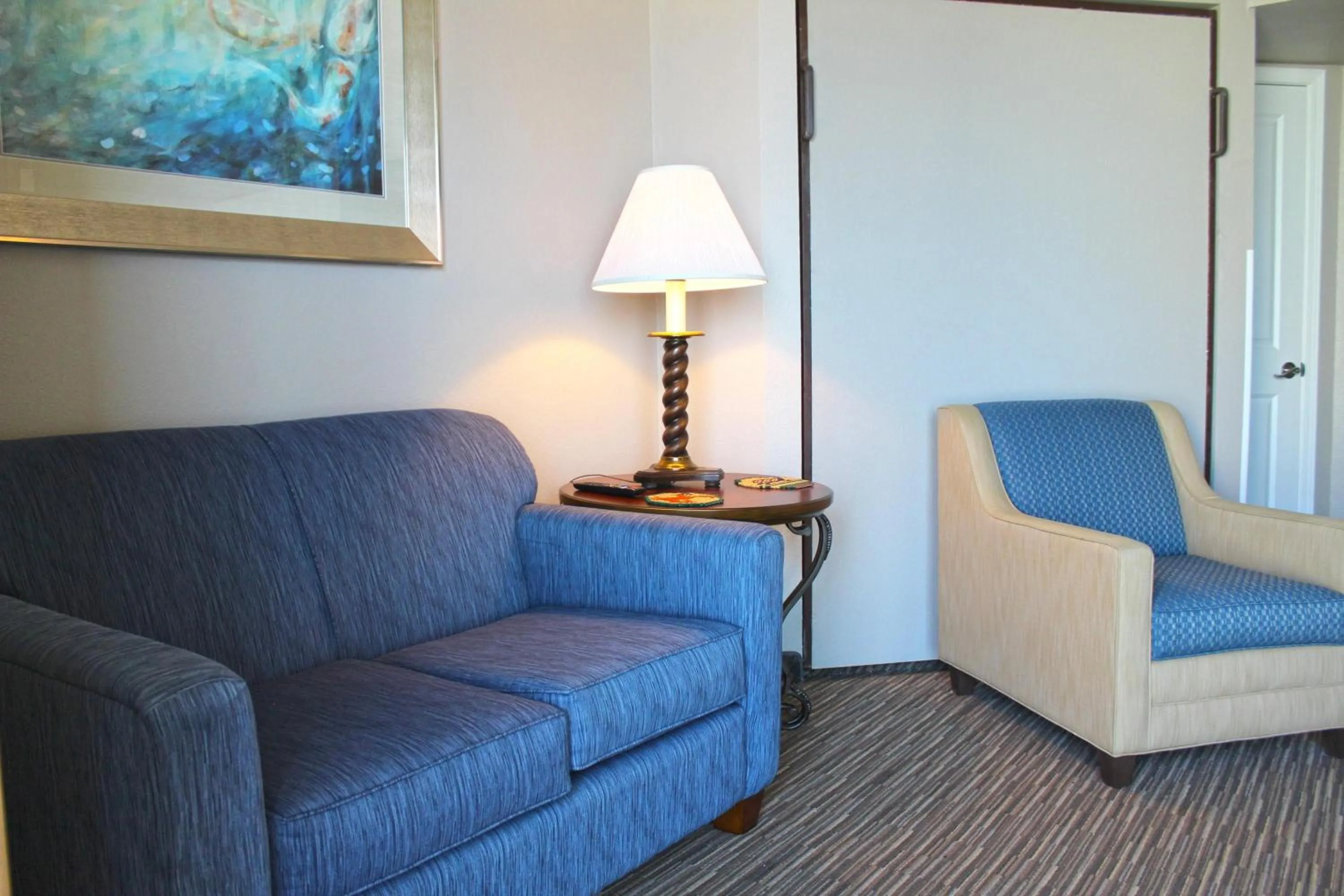 Living room in Caravelle Resort by Palmetto Vacations