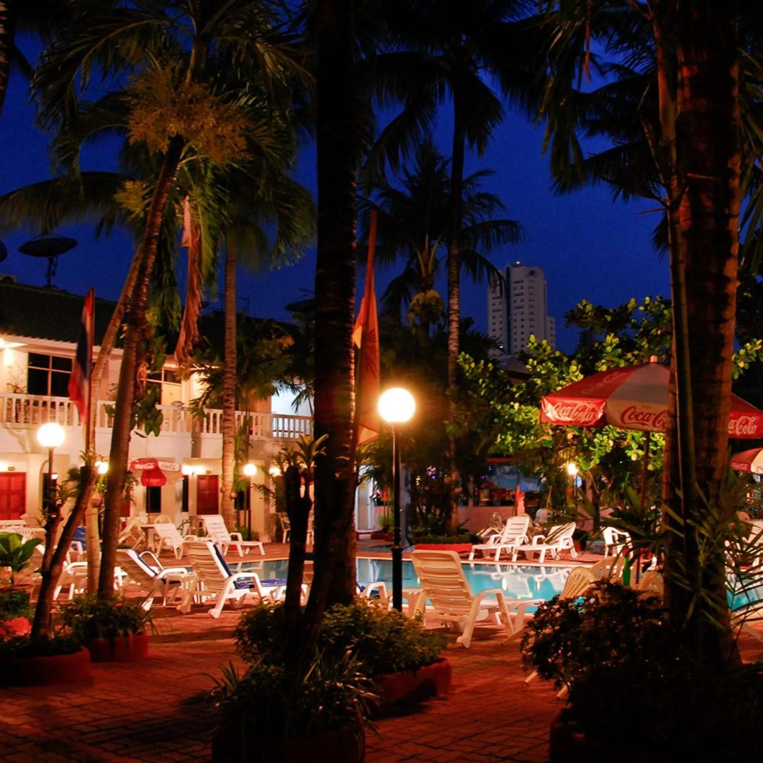 Night in The Expat Hotel Patong