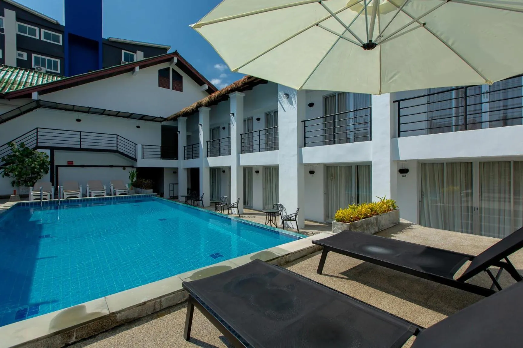 Property building in The Nest Resort Patong