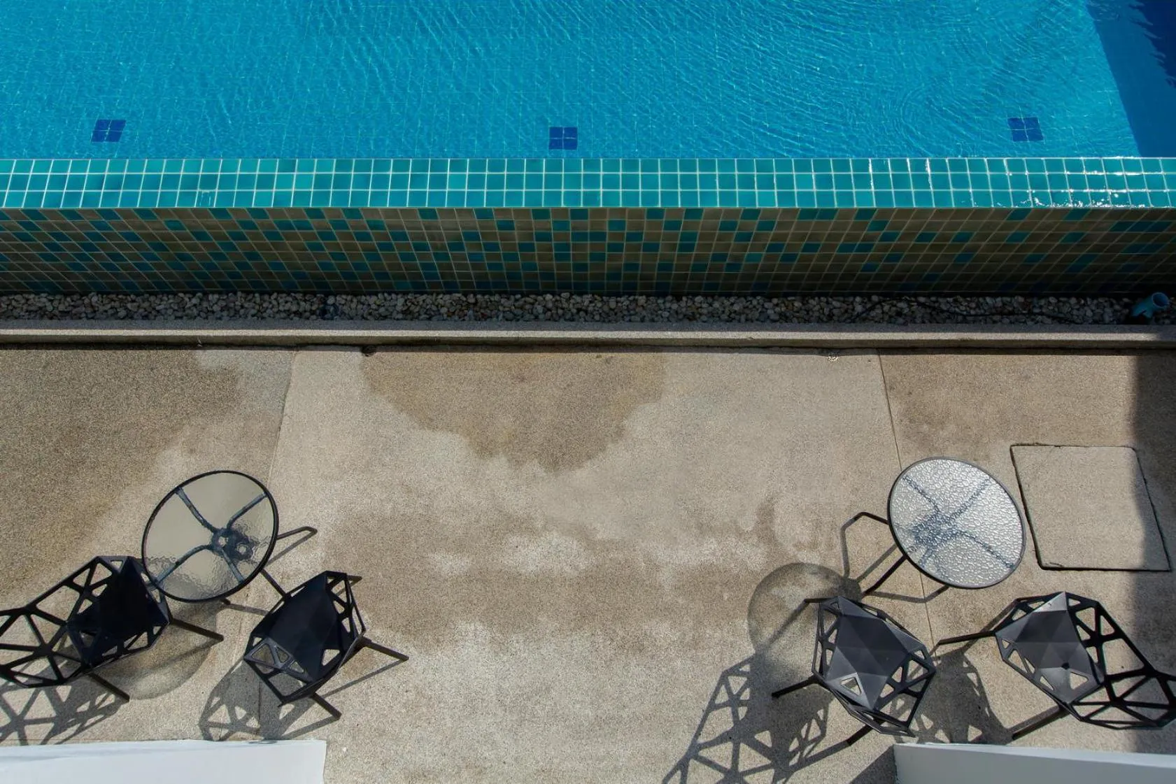 Patio in The Nest Resort Patong