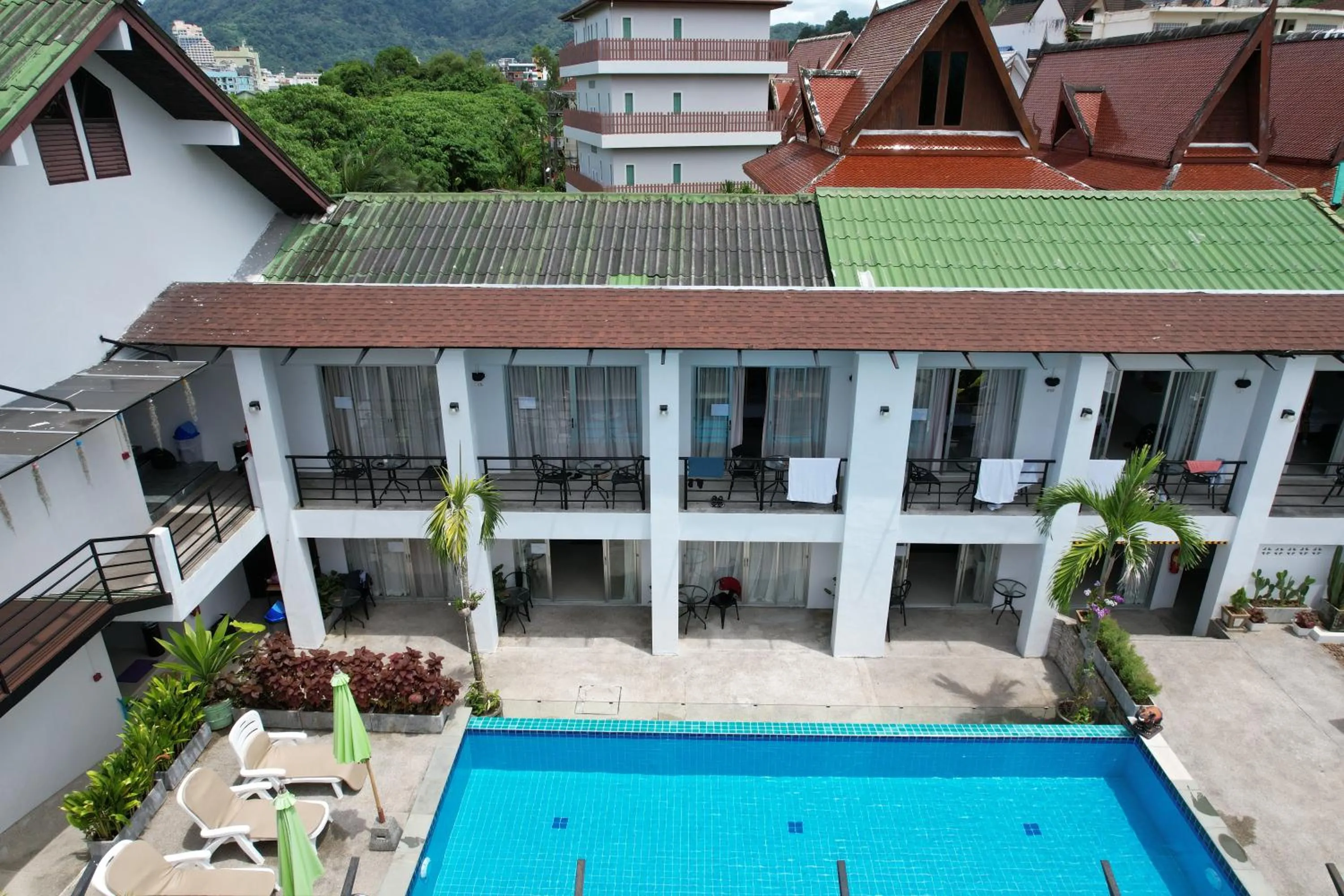 Property building in The Nest Resort Patong