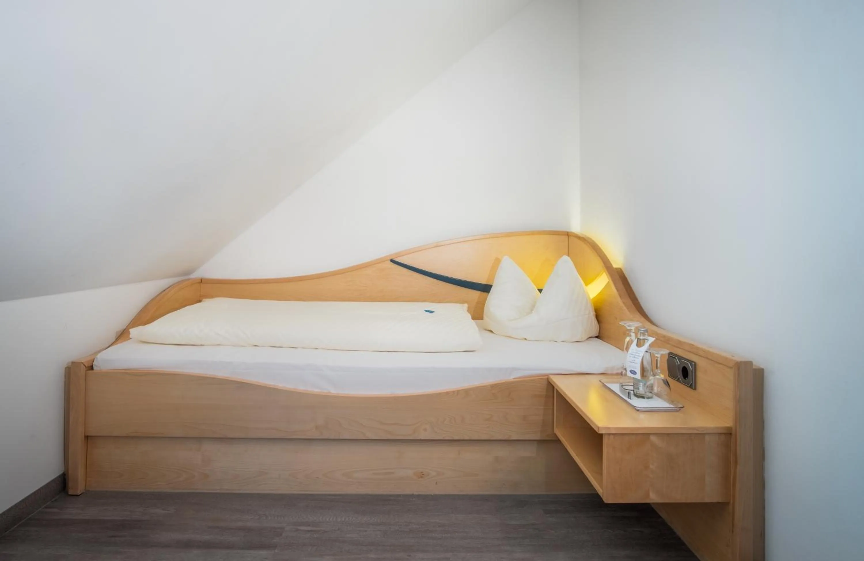 Bed in Hotel Atrium Garni