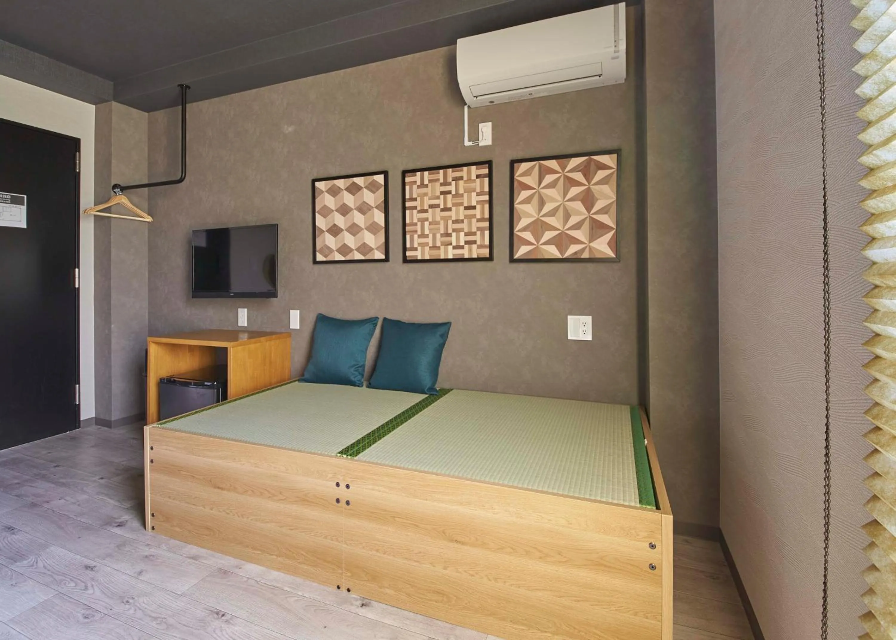 Living room, Bed in IKIDANE Residential Hotel Sumida Kyojima