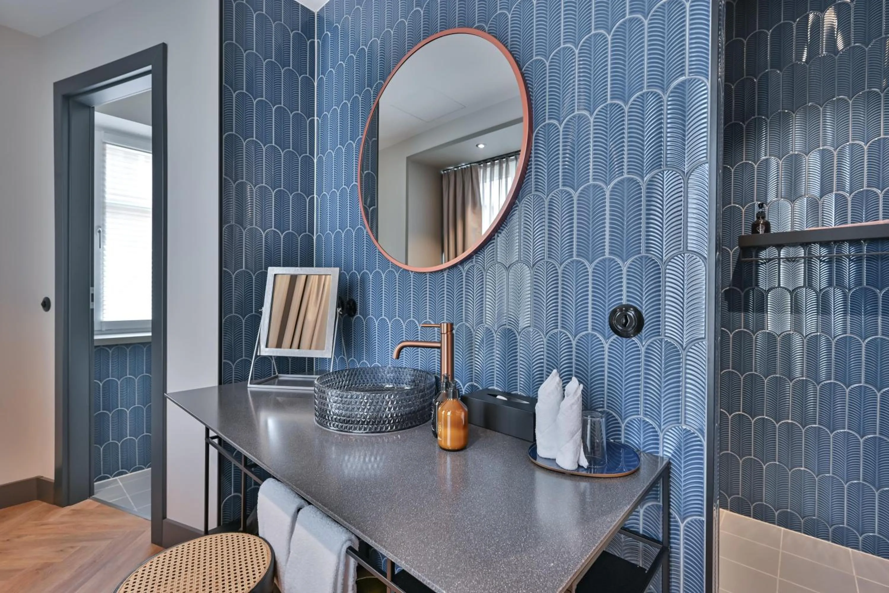 Bathroom in Hotel Sonne