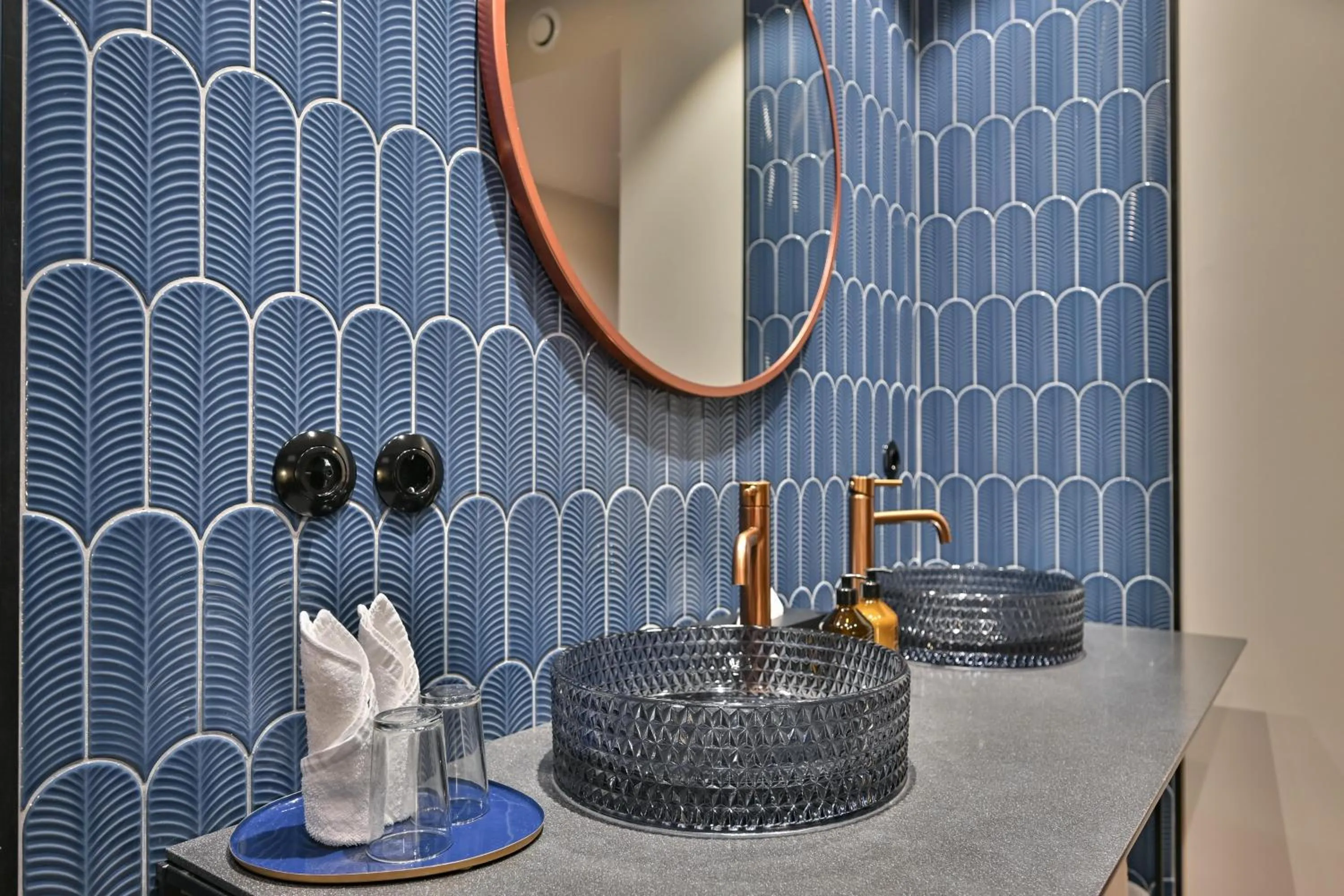 Bathroom in Hotel Sonne