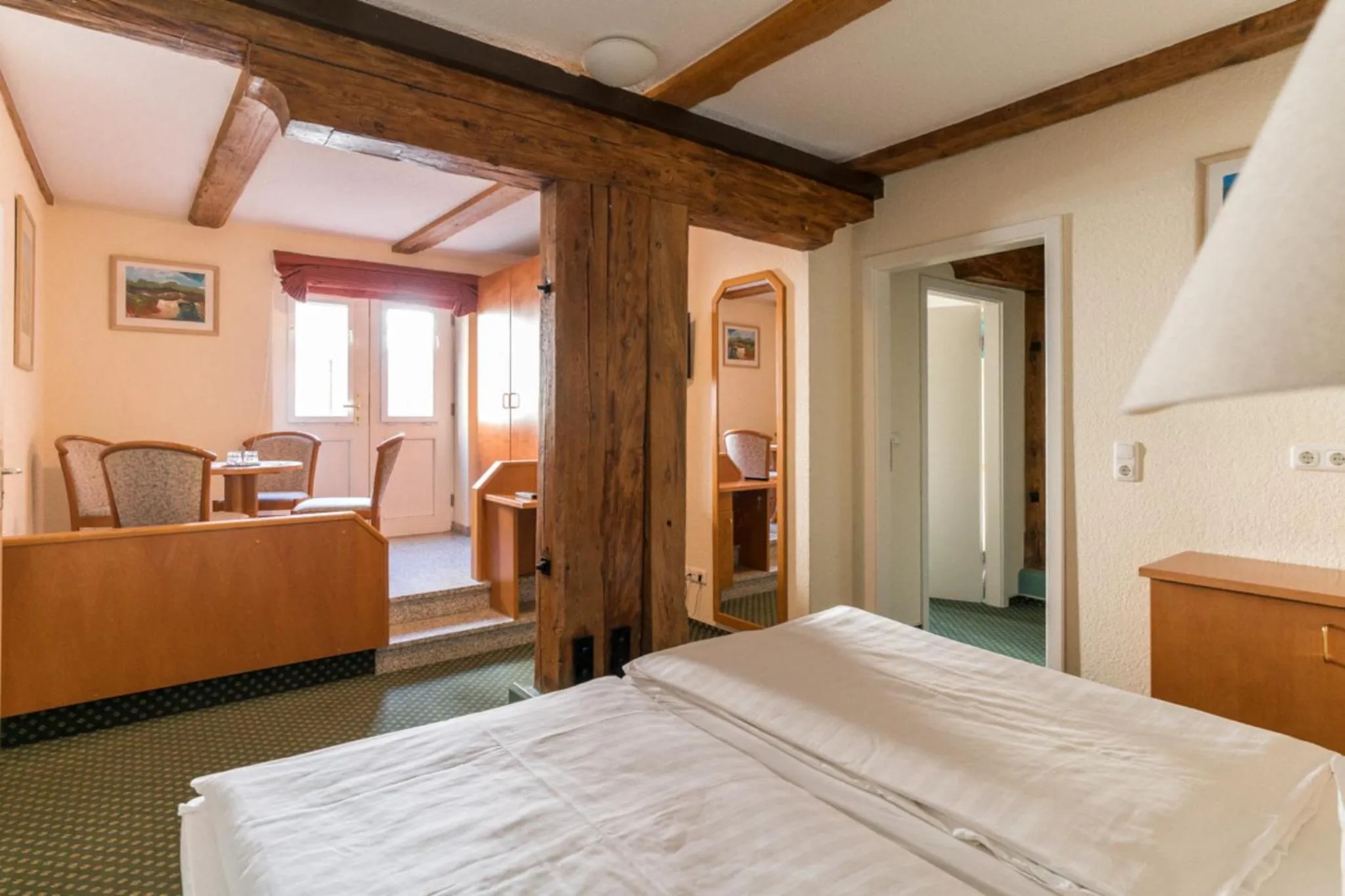 Photo of the whole room, Bed in Hotel am Schloß