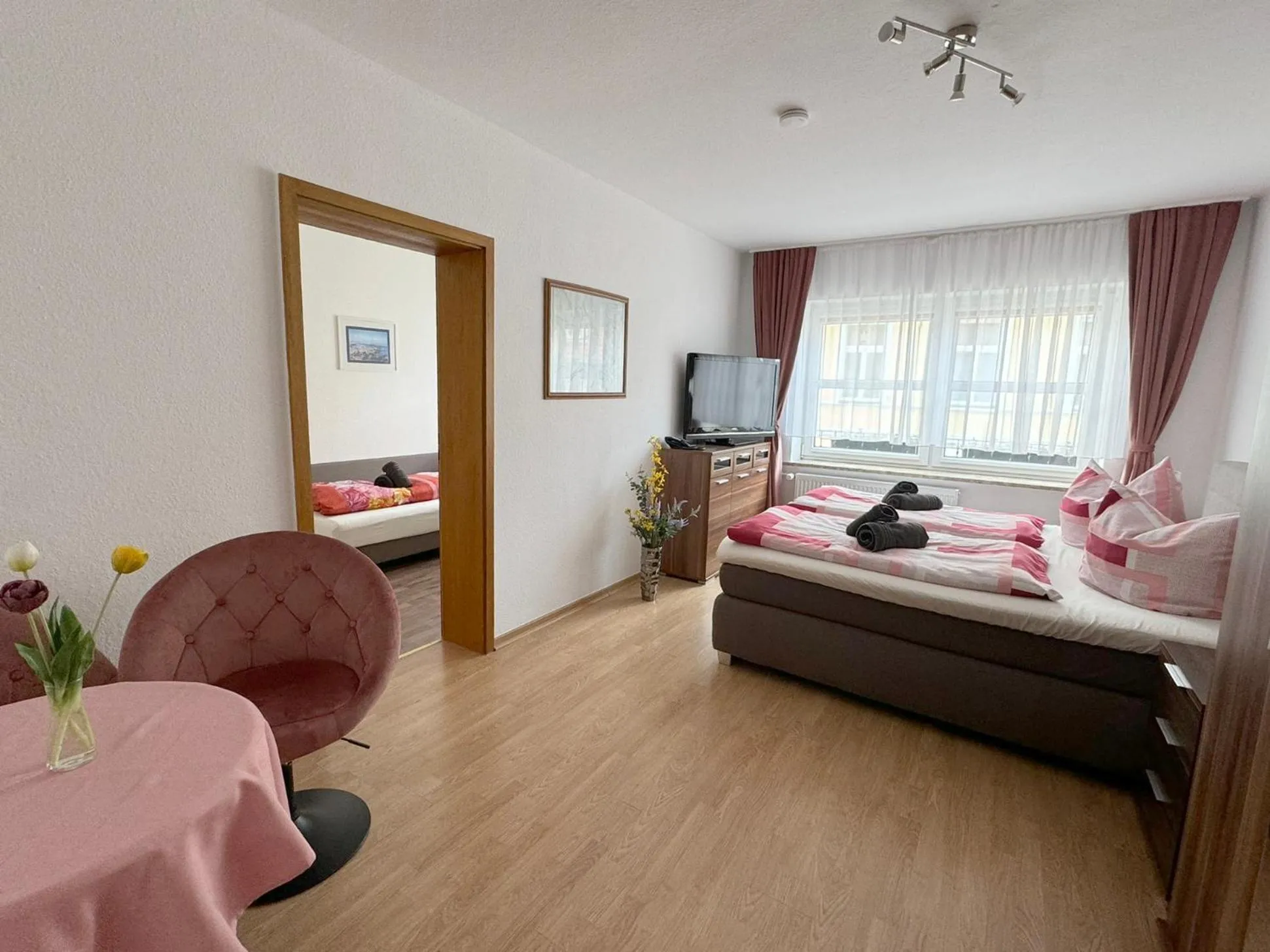 Photo of the whole room, Bed in Hotel Nordlicht