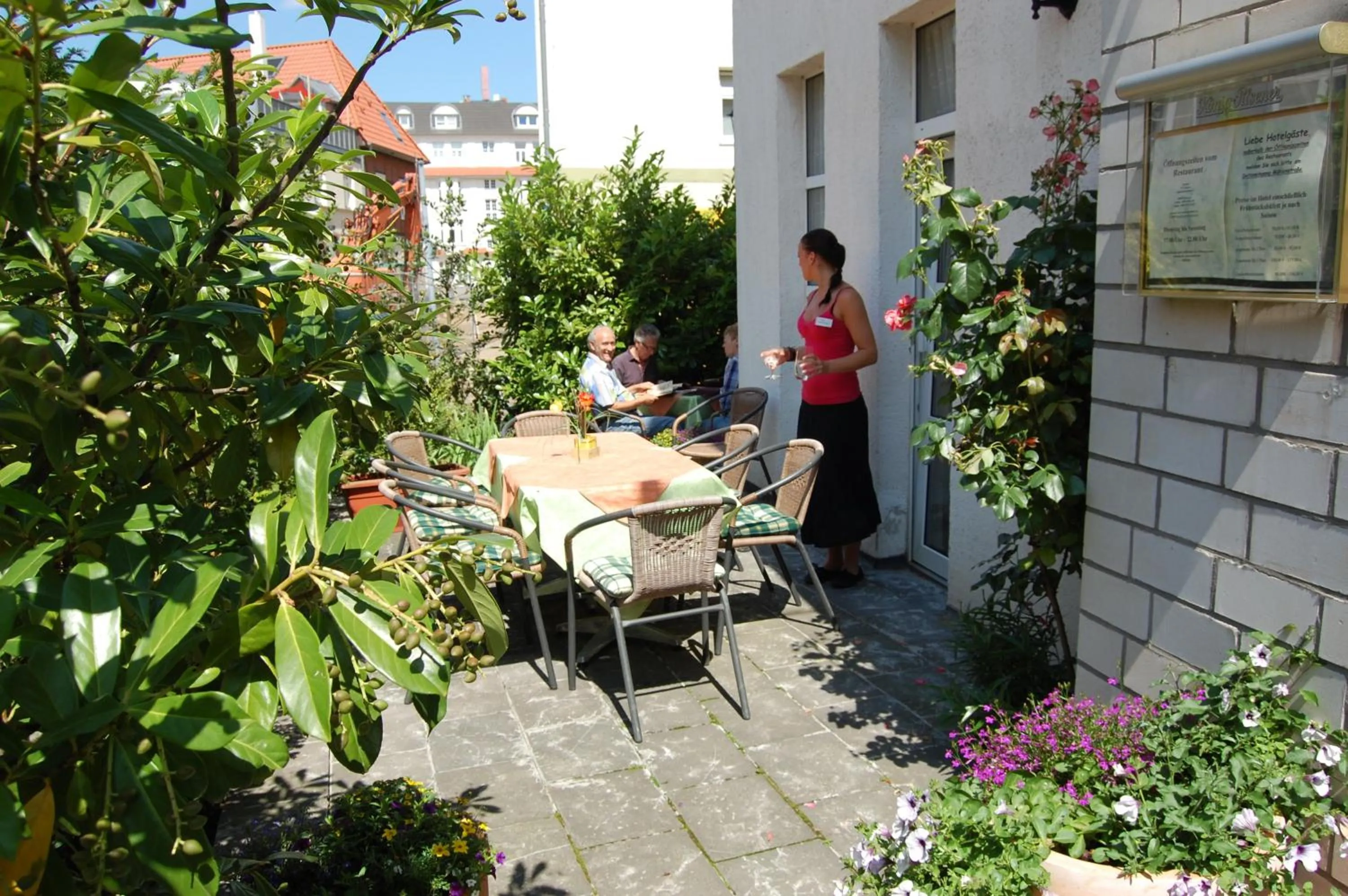 Balcony/Terrace in Hotel Nordlicht