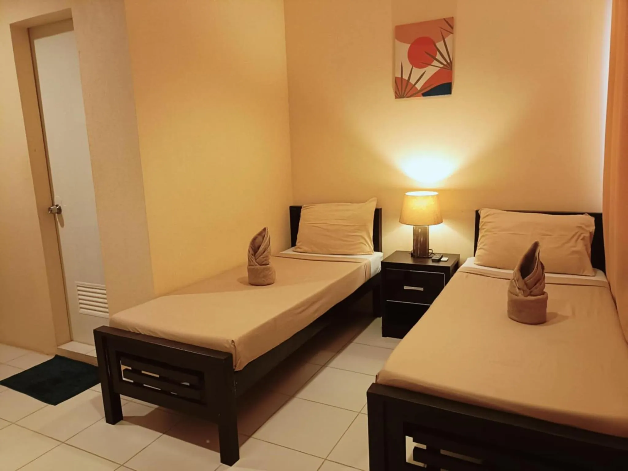 Bed in Claytown Pension House