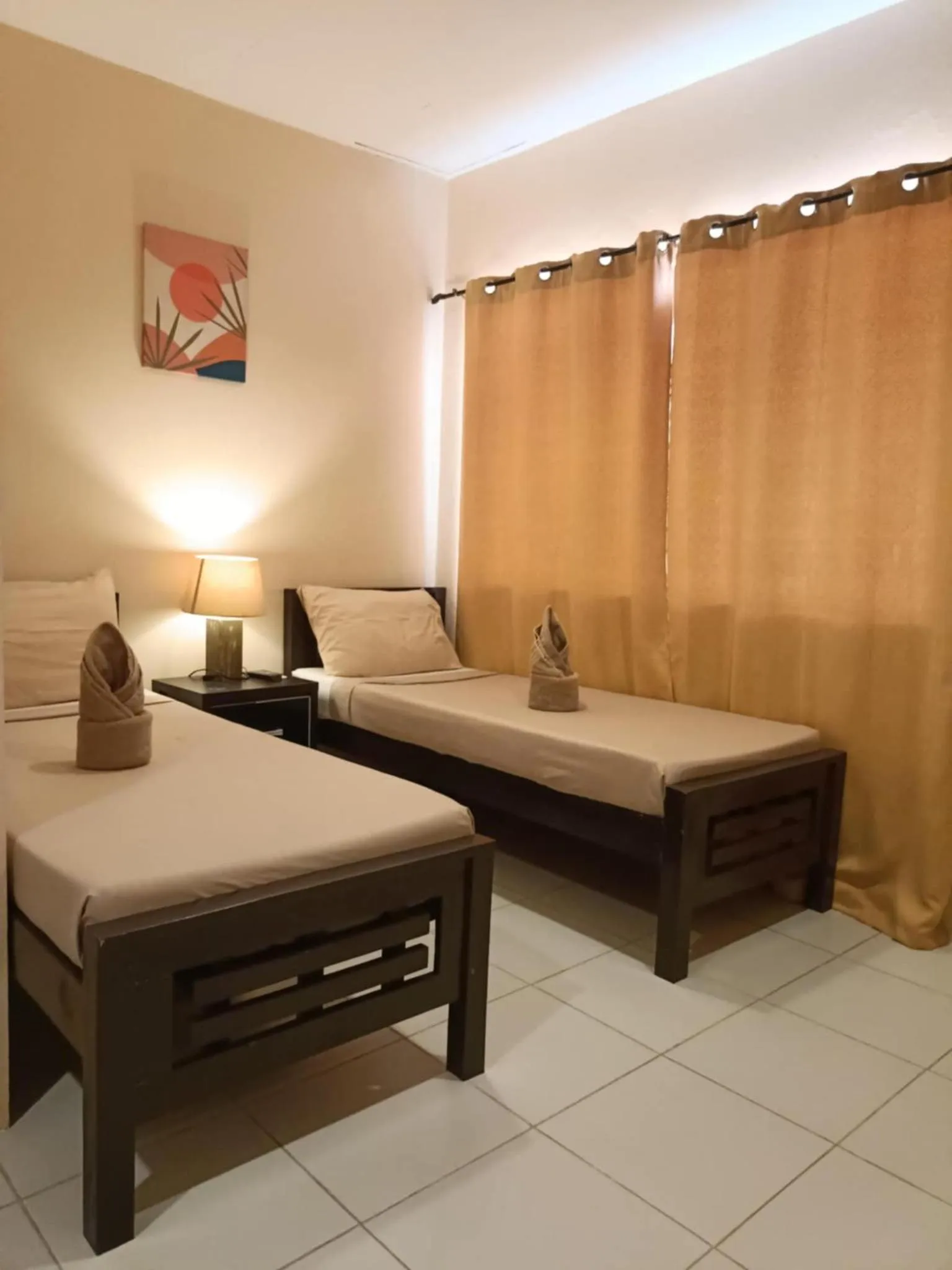 Bed in Claytown Pension House