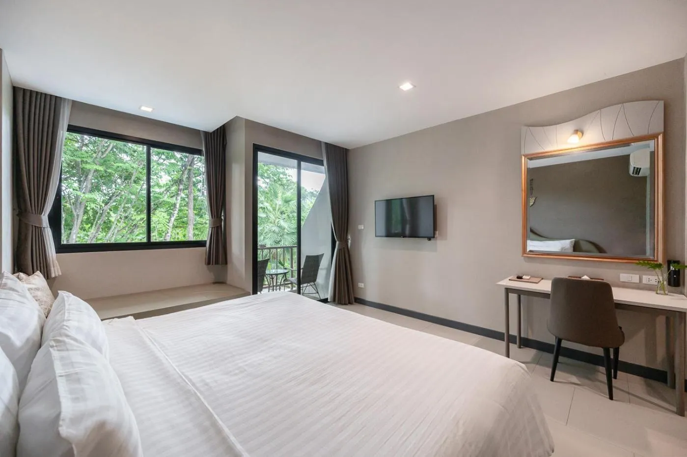 Bed in At Rice Resort