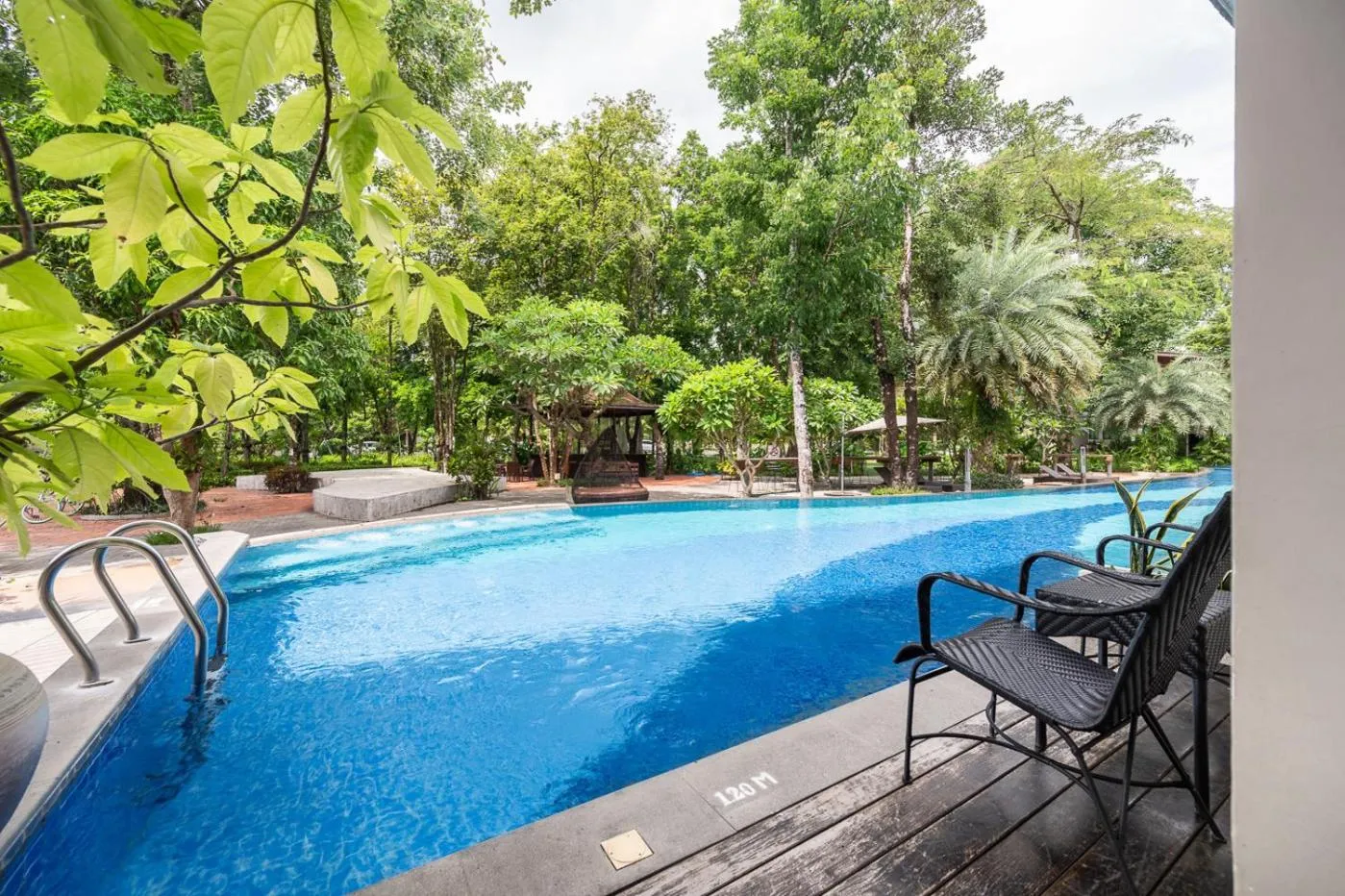 Pool view in At Rice Resort