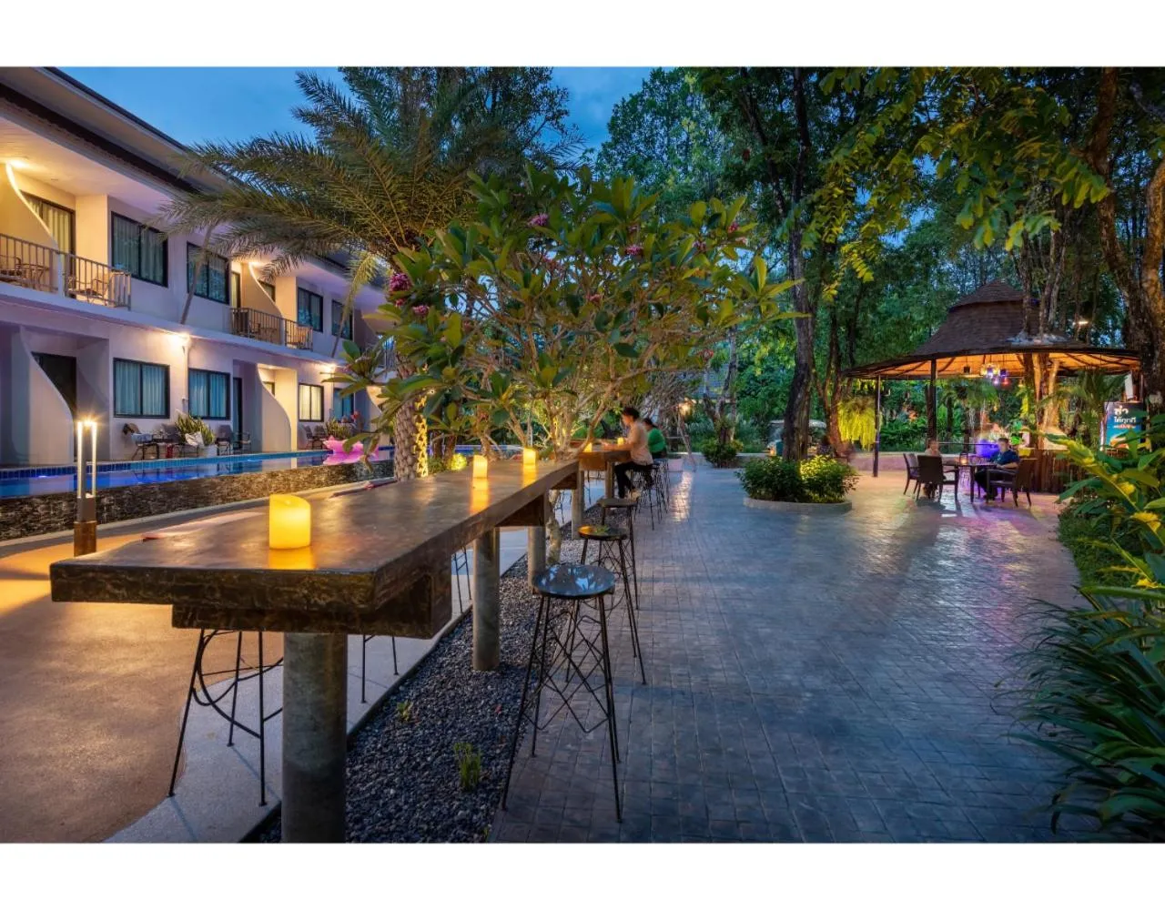 Lounge or bar in At Rice Resort