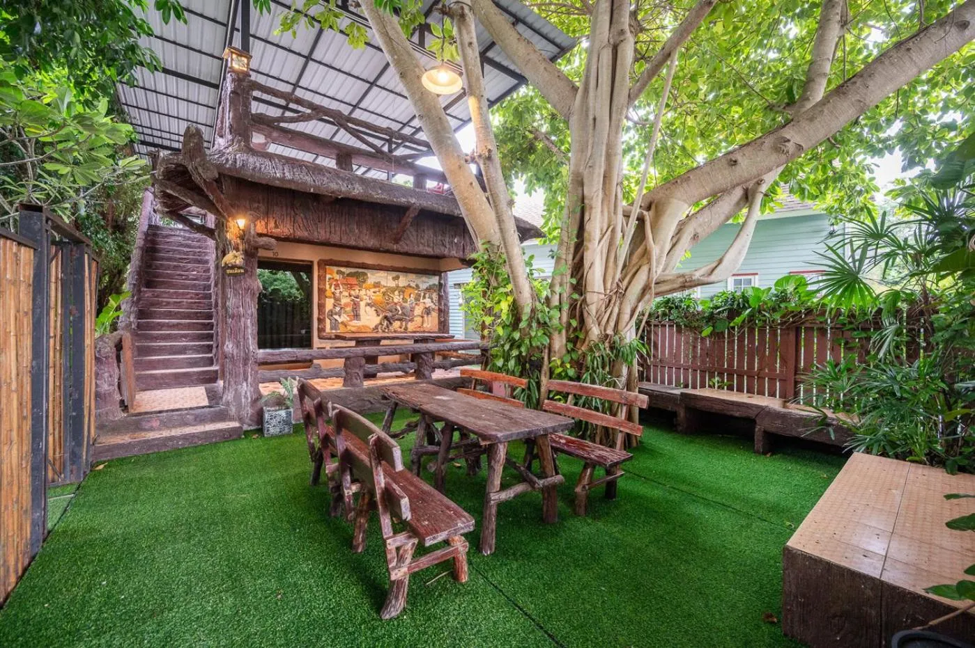 Seating area in At Rice Resort