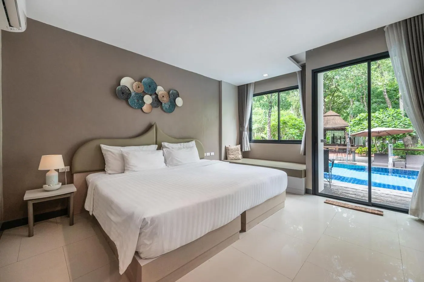 Bed in At Rice Resort