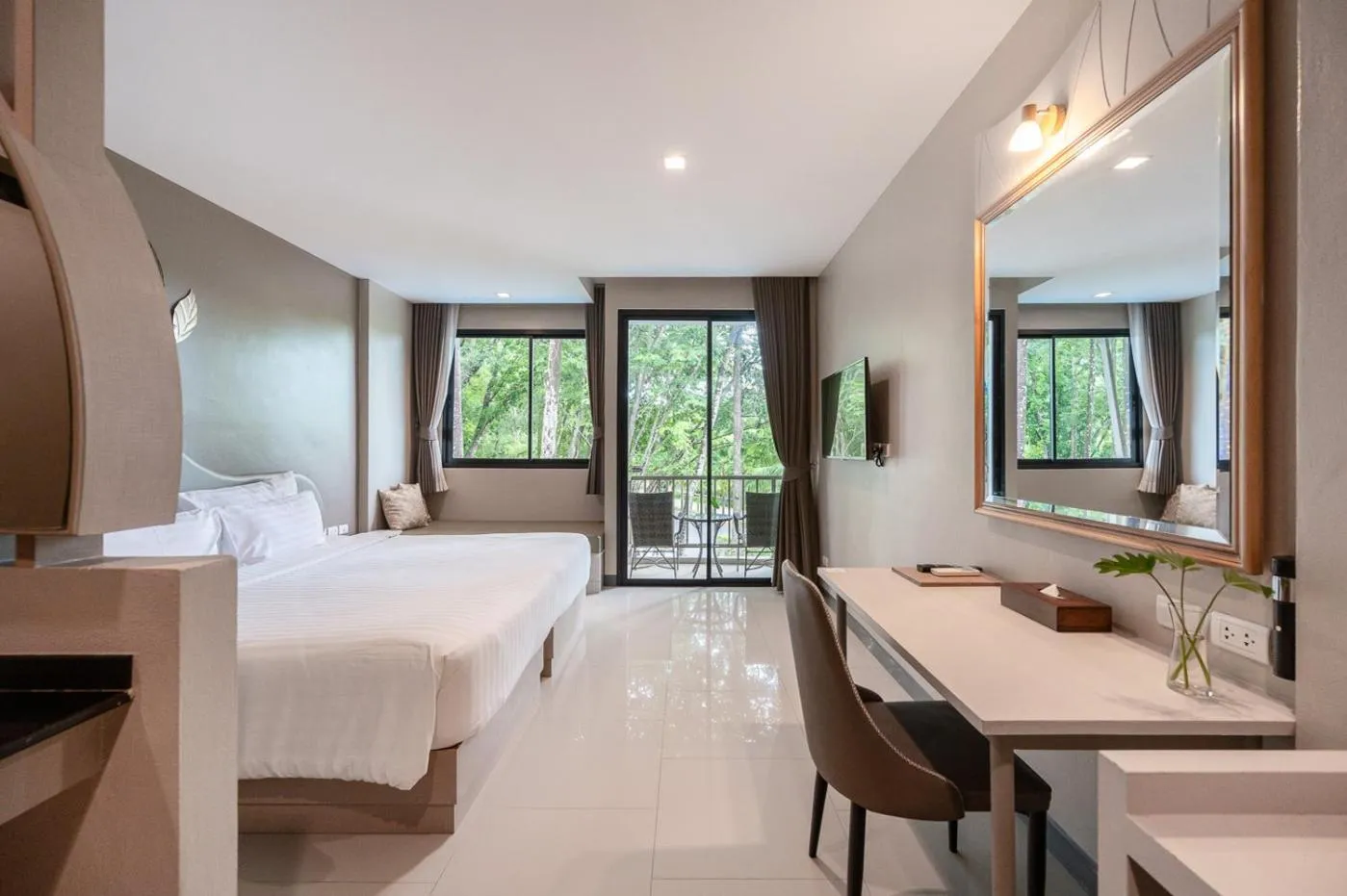 Bed in At Rice Resort