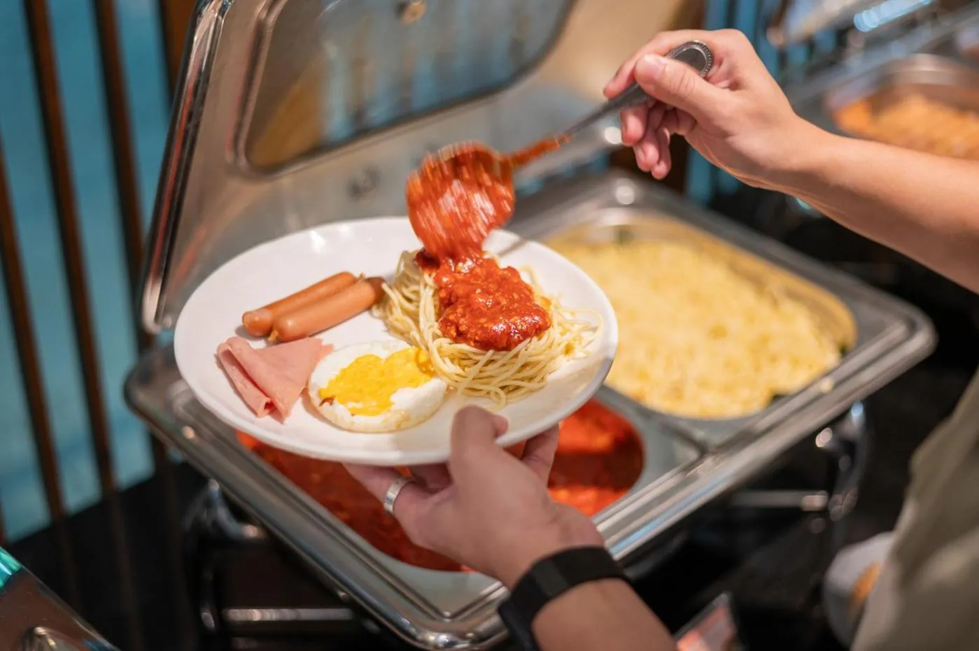 Breakfast in At Rice Resort