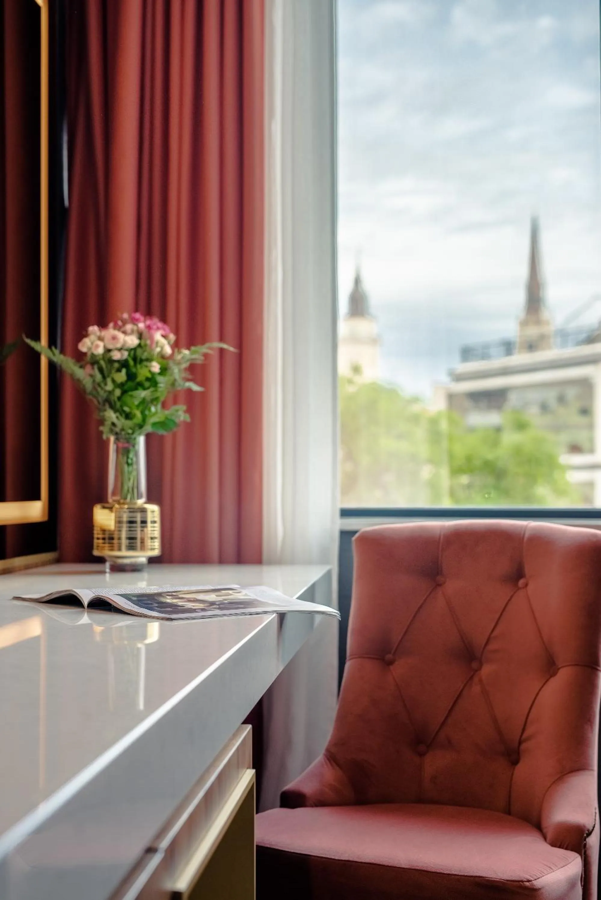 Seating area in Hotel Pupin Novi Sad
