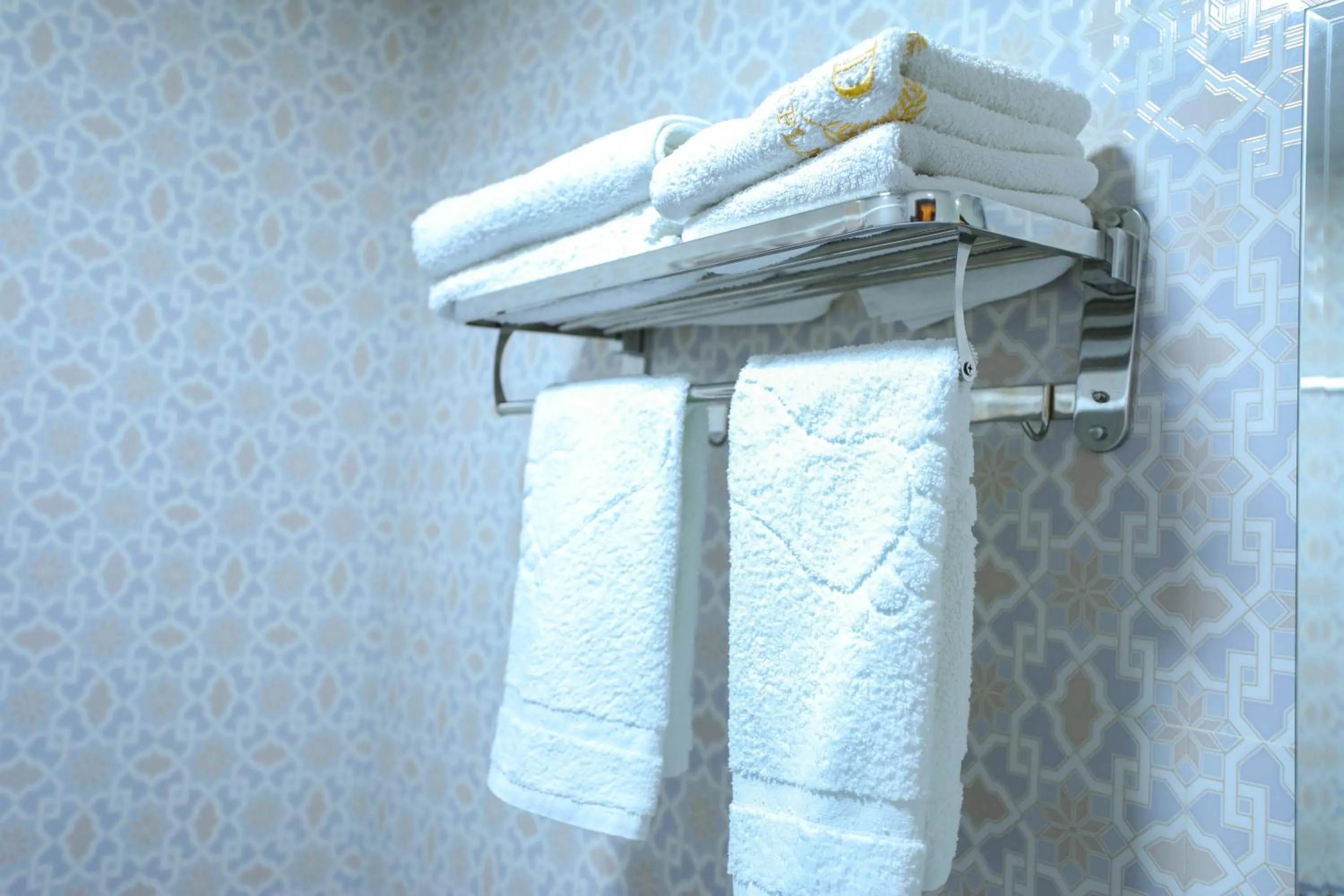 towels in Dendi Plaza Hotel