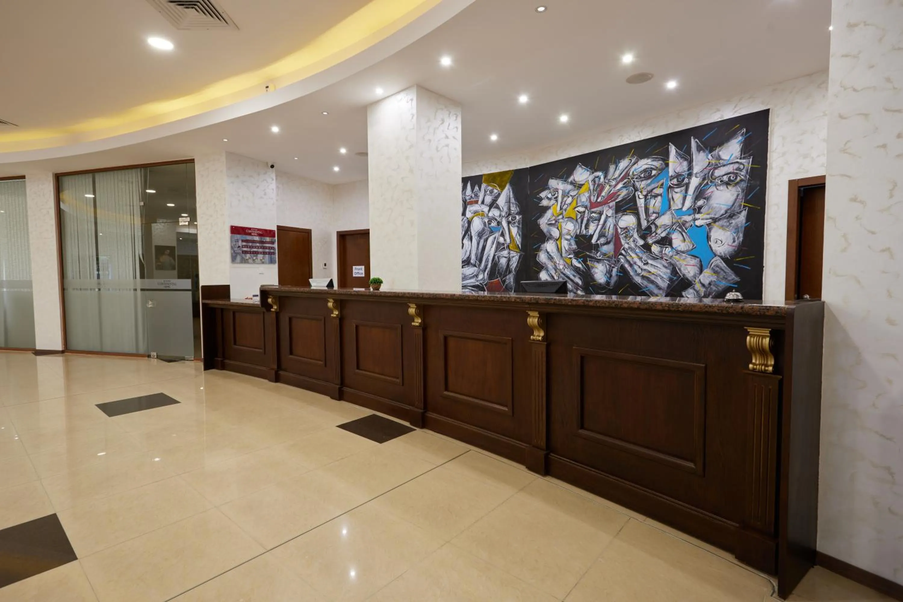 Lobby or reception in Hotel Continental