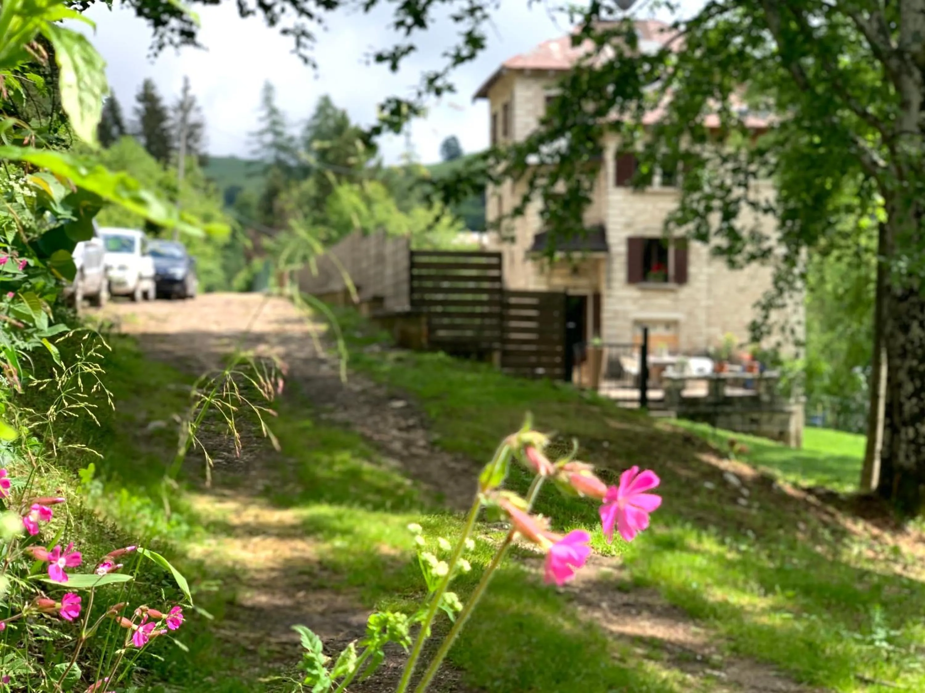 Patio in Giulio Mountain B&B