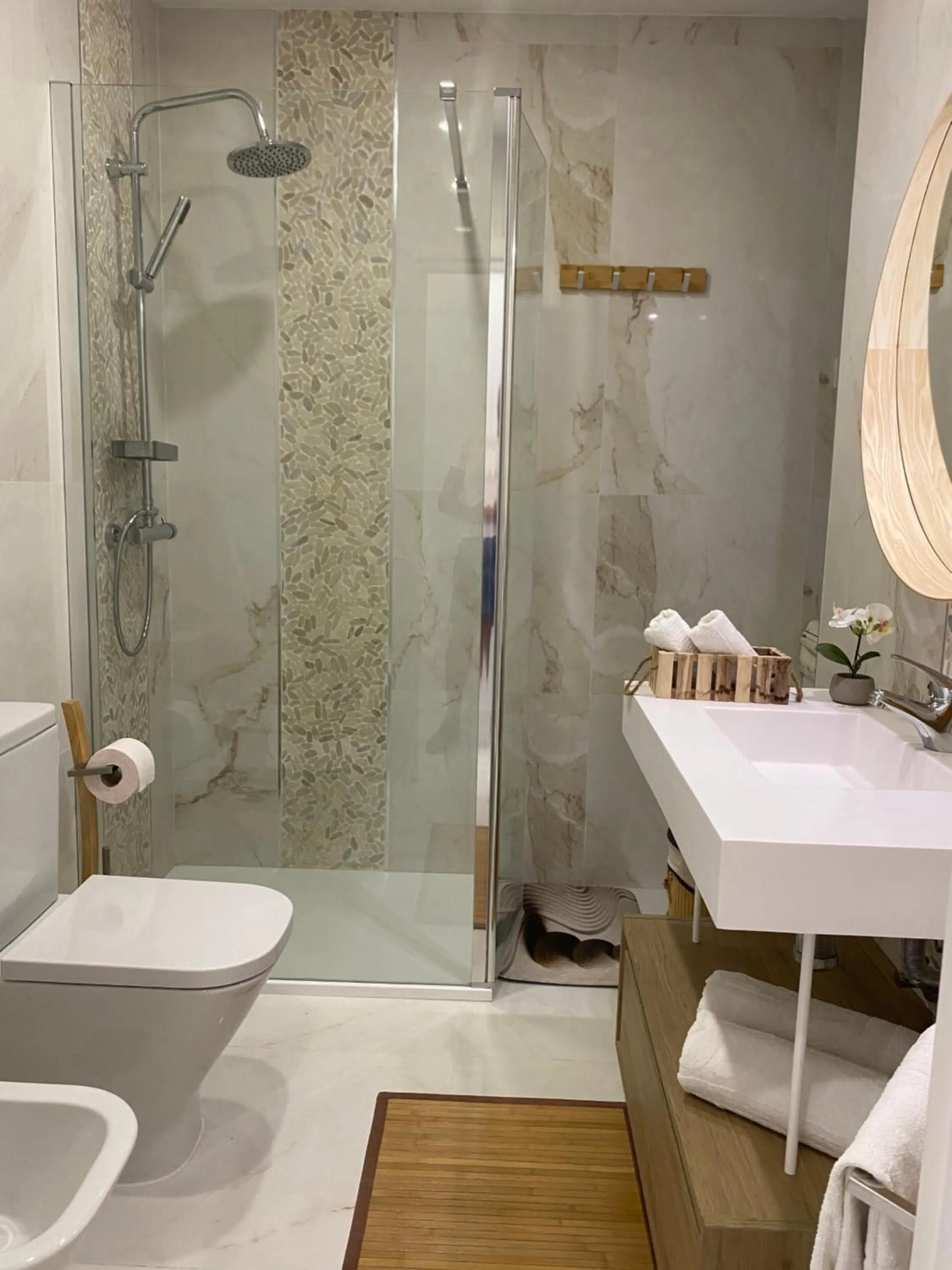 Shower in Apartament Mareverde Resort Costa Adeje