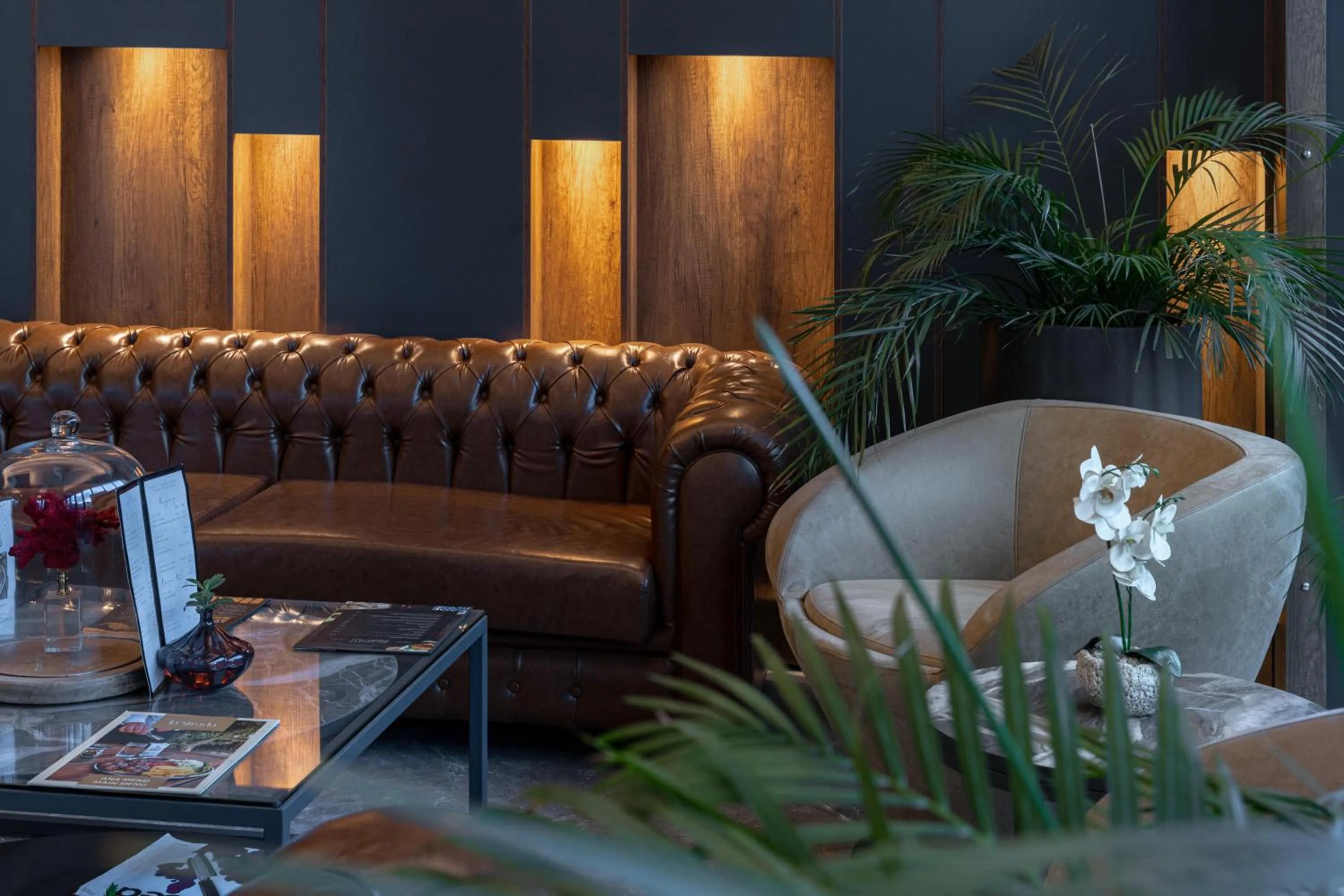 Lobby or reception in The Plaza Hotel Edirne