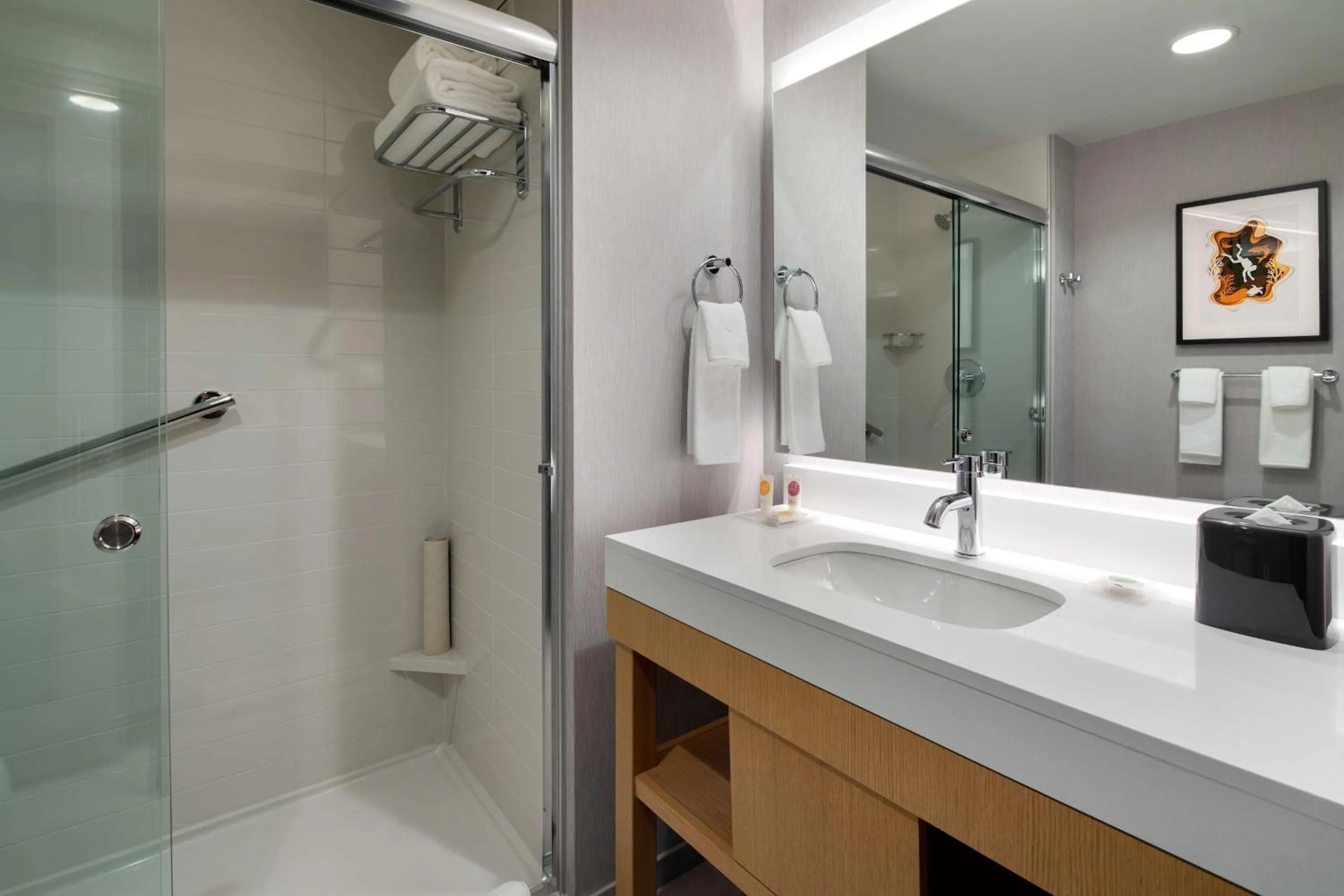 Bathroom in Hyatt Place Boston/Seaport District