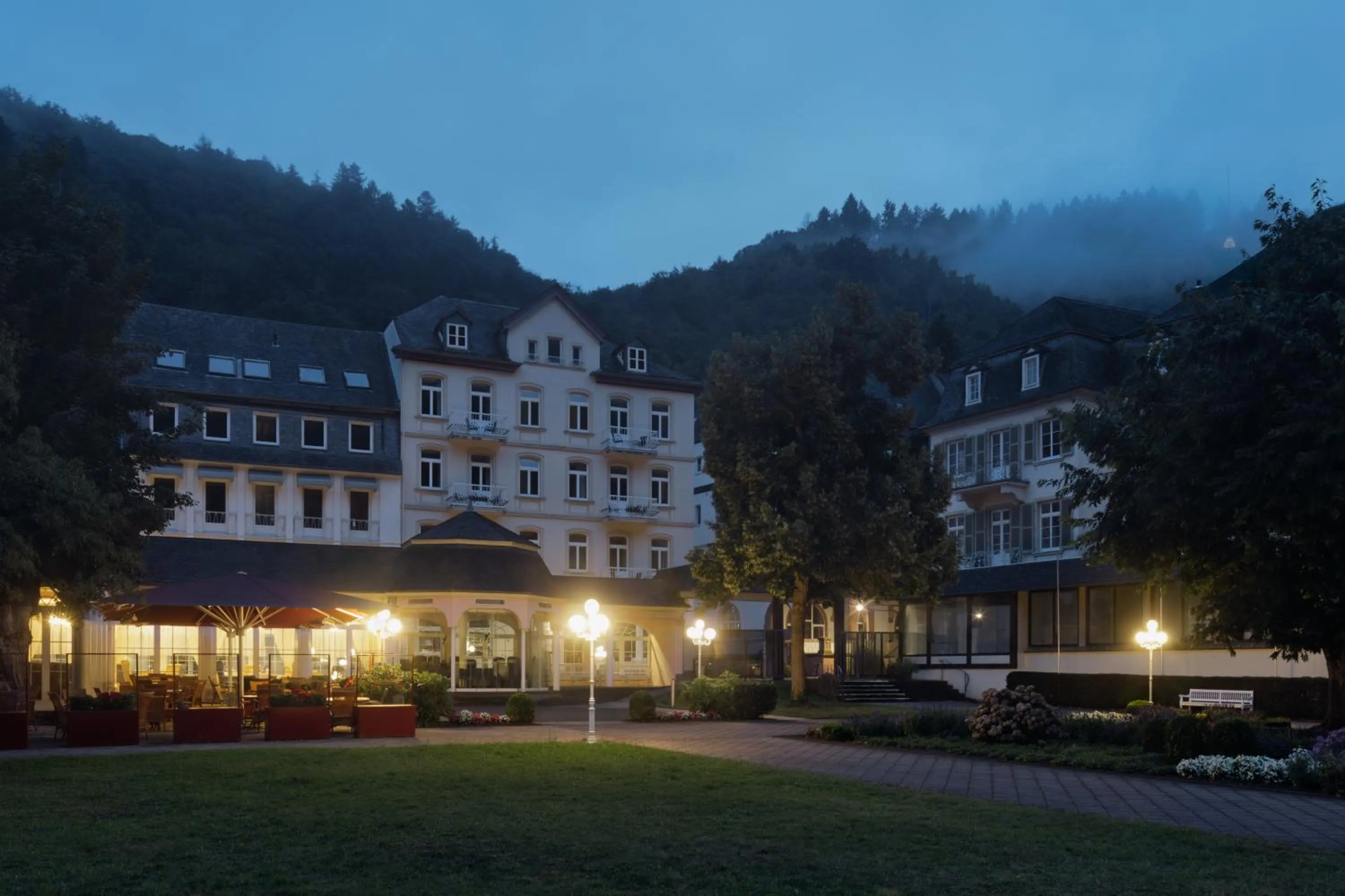 Property building in Hotel Fürstenhof Bad Bertrich