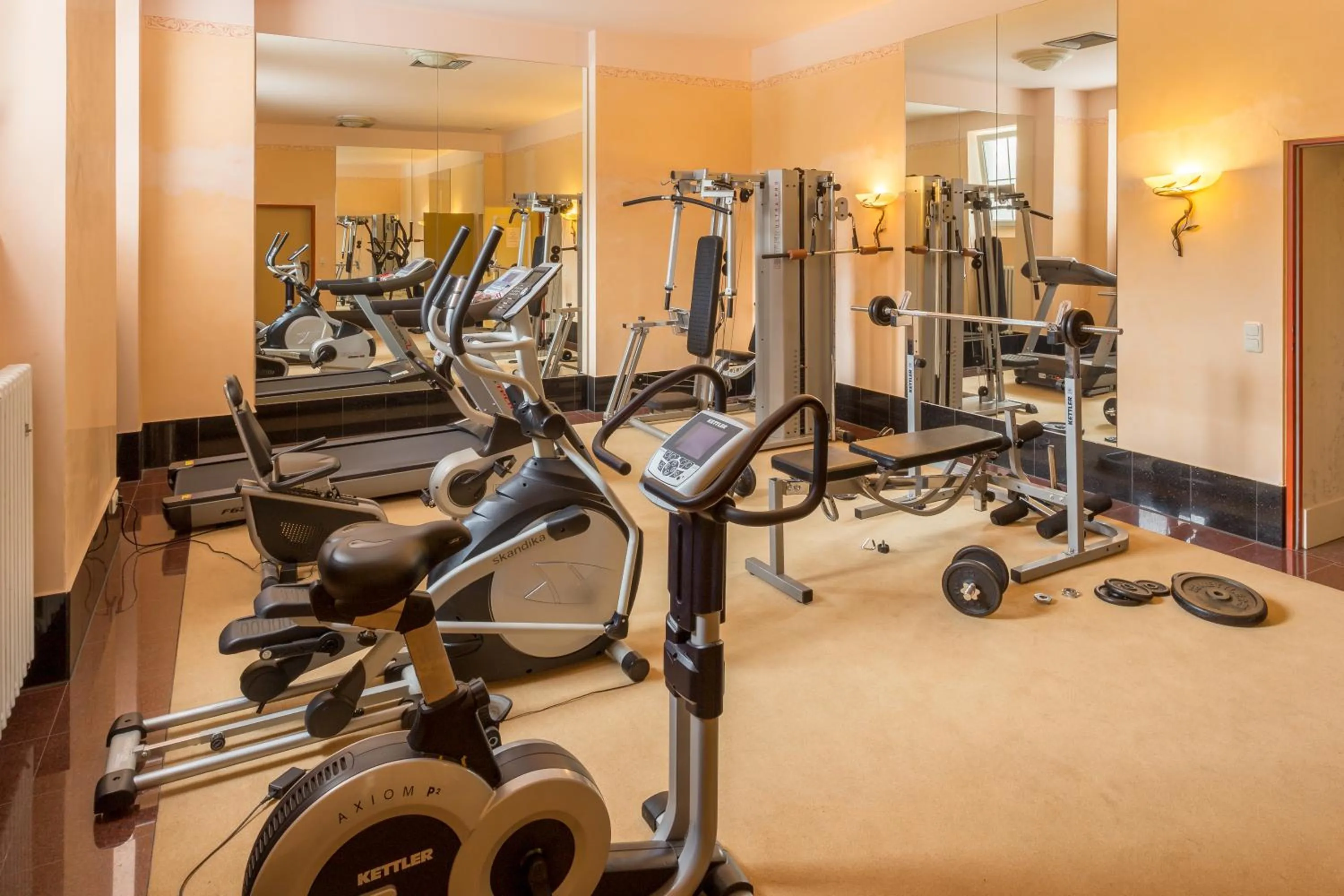 Fitness centre/facilities in Hotel Fürstenhof Bad Bertrich