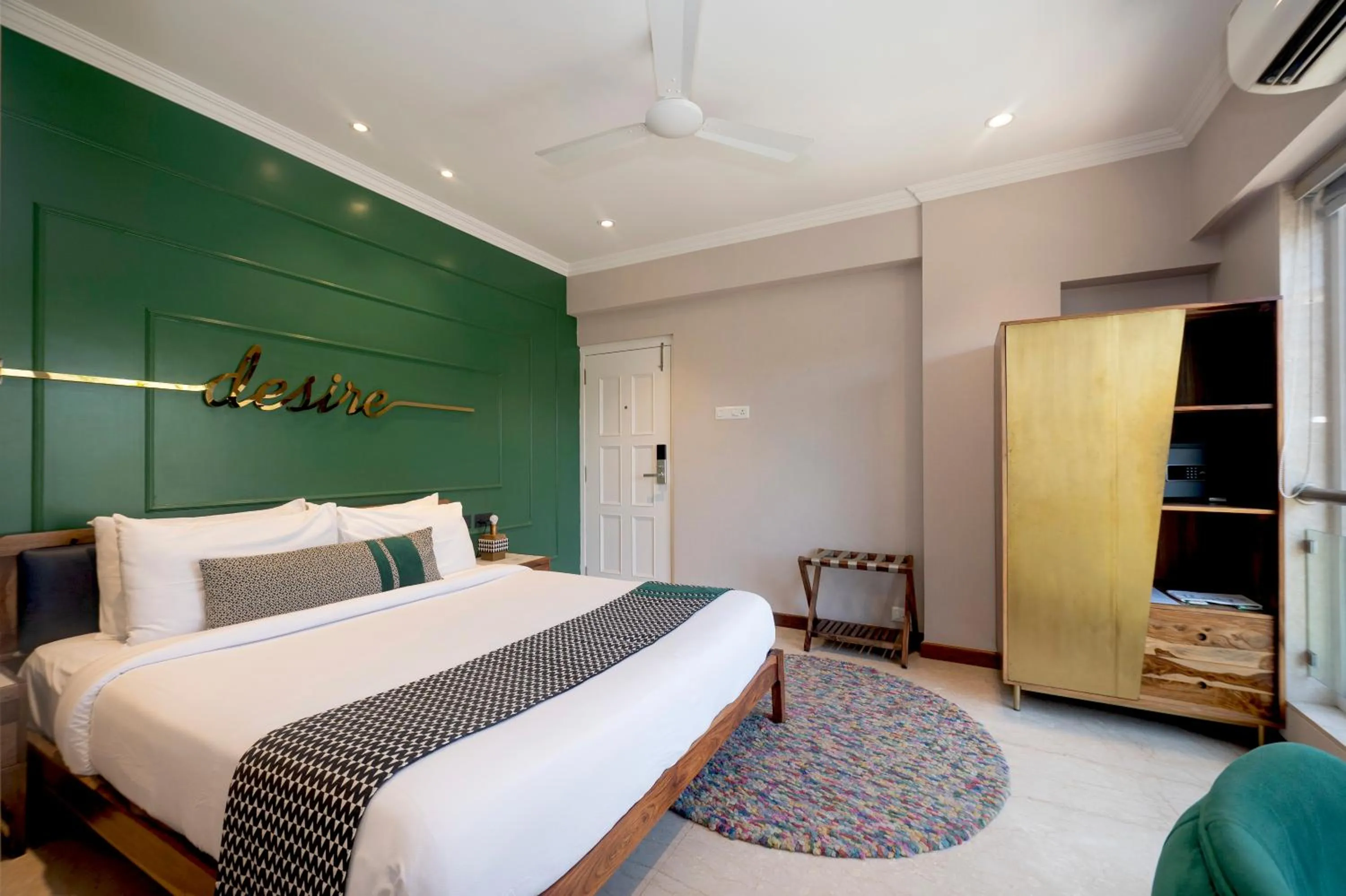 Bedroom, Bed in Theory9 Premium Service Apartments Bandra