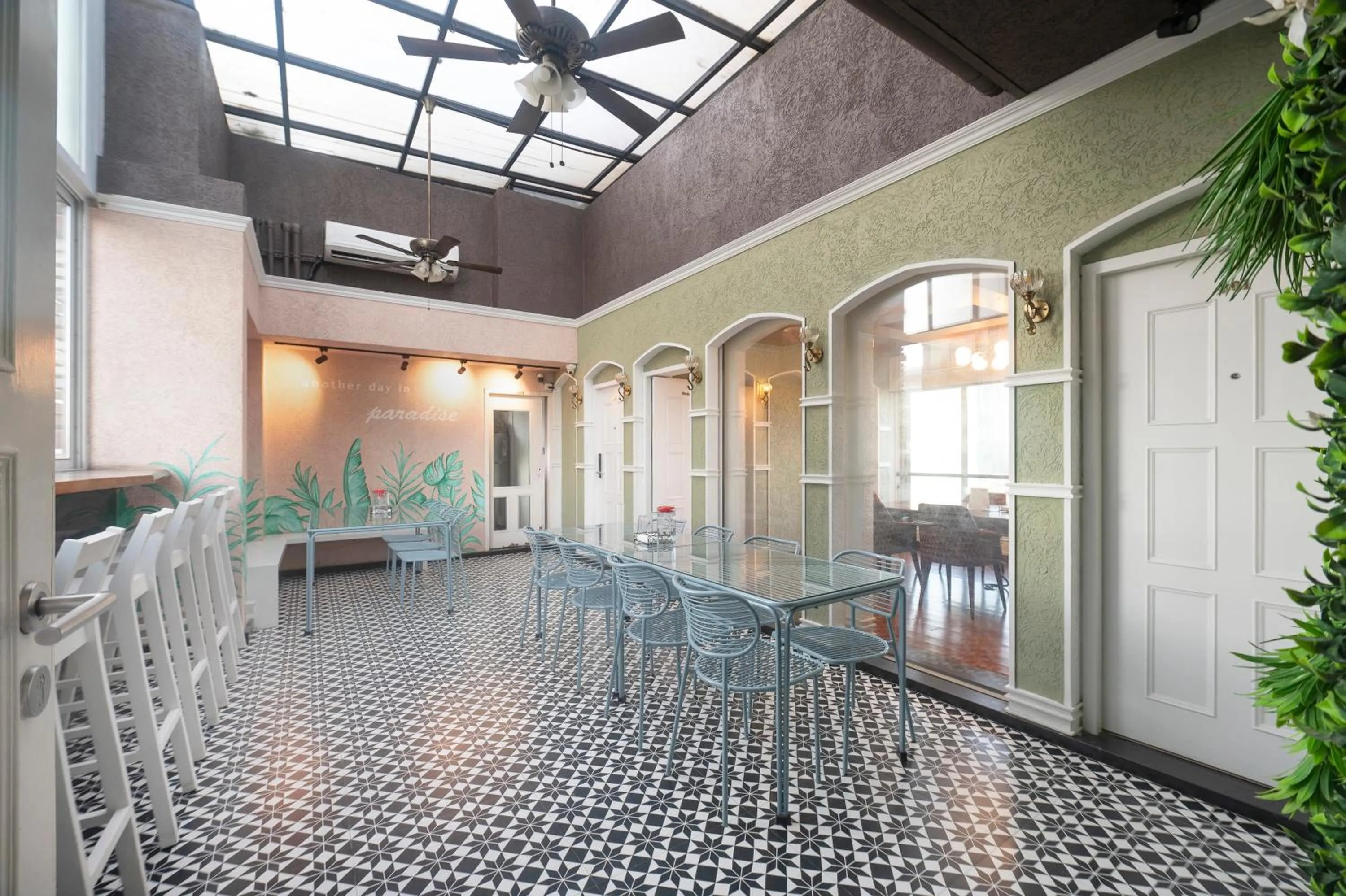 Seating area in Theory9 Premium Service Apartments Bandra