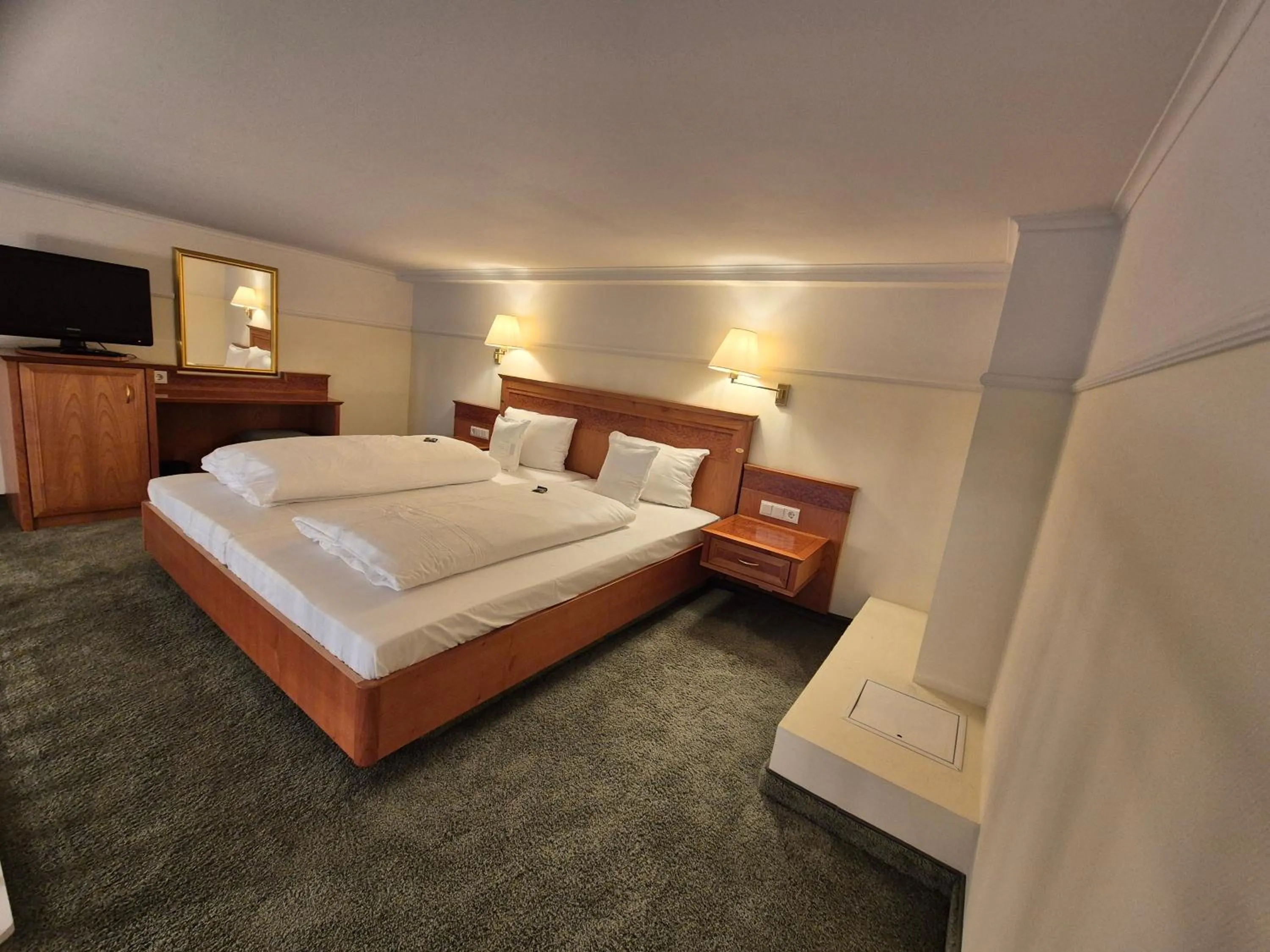 Bed in Hotel Beethoven