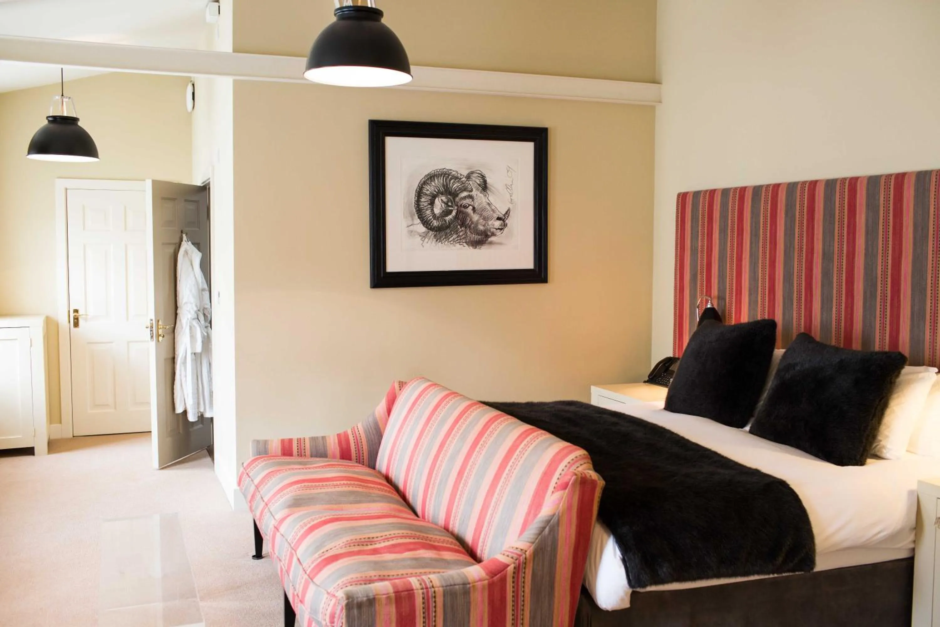 Bed in Milsoms Kesgrave Hall