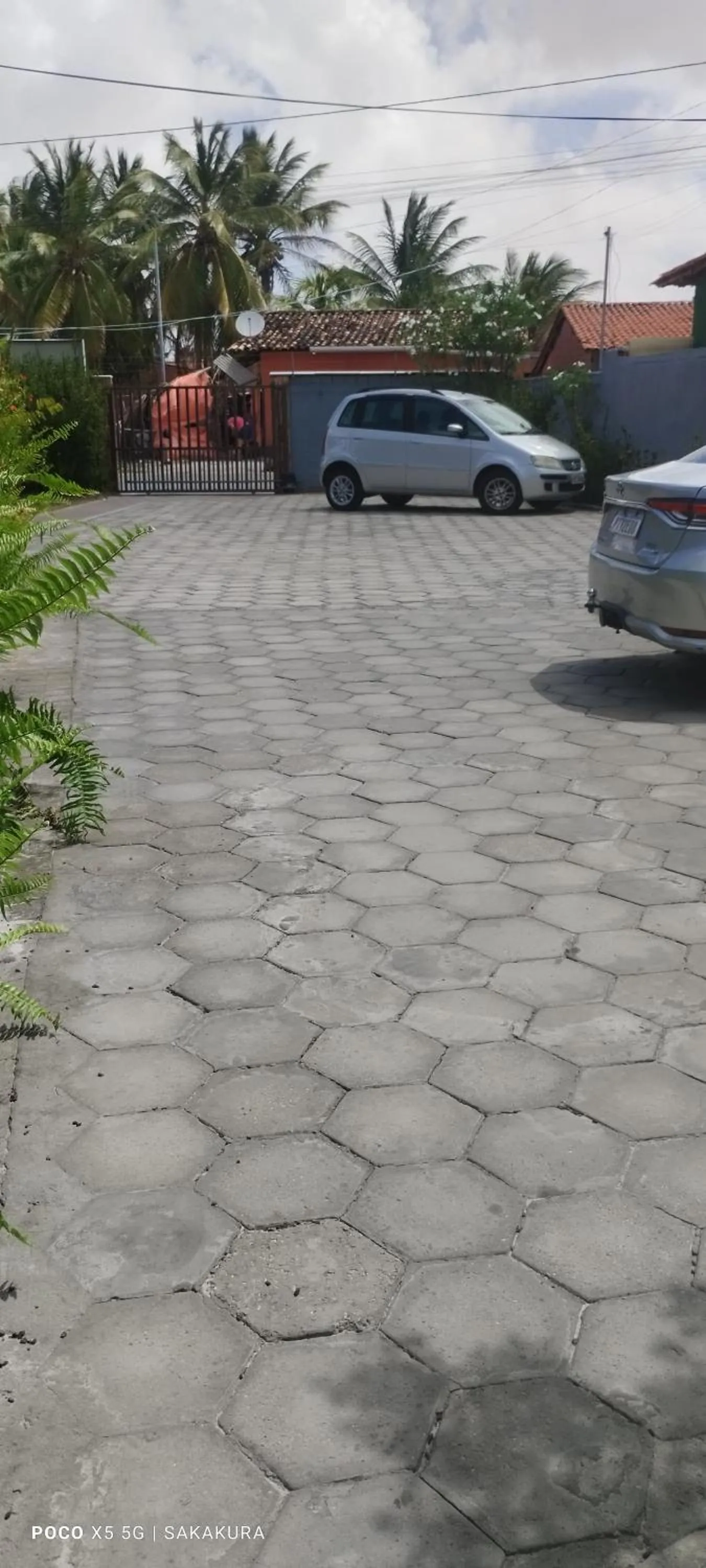 Inner courtyard view in Pousada Flor do deserto - Mandacaru