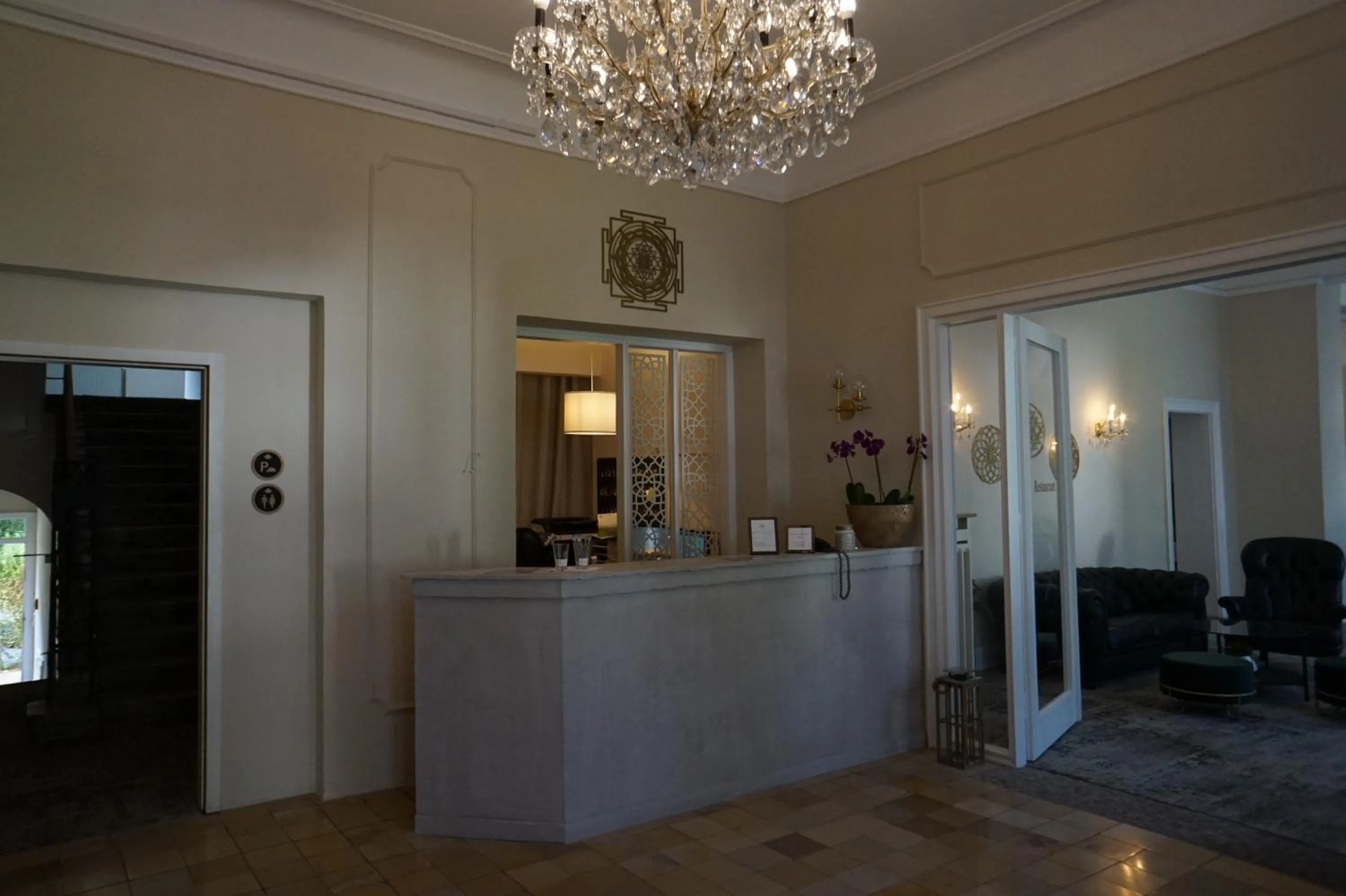 Lobby or reception in Kurhotel Quellenhof