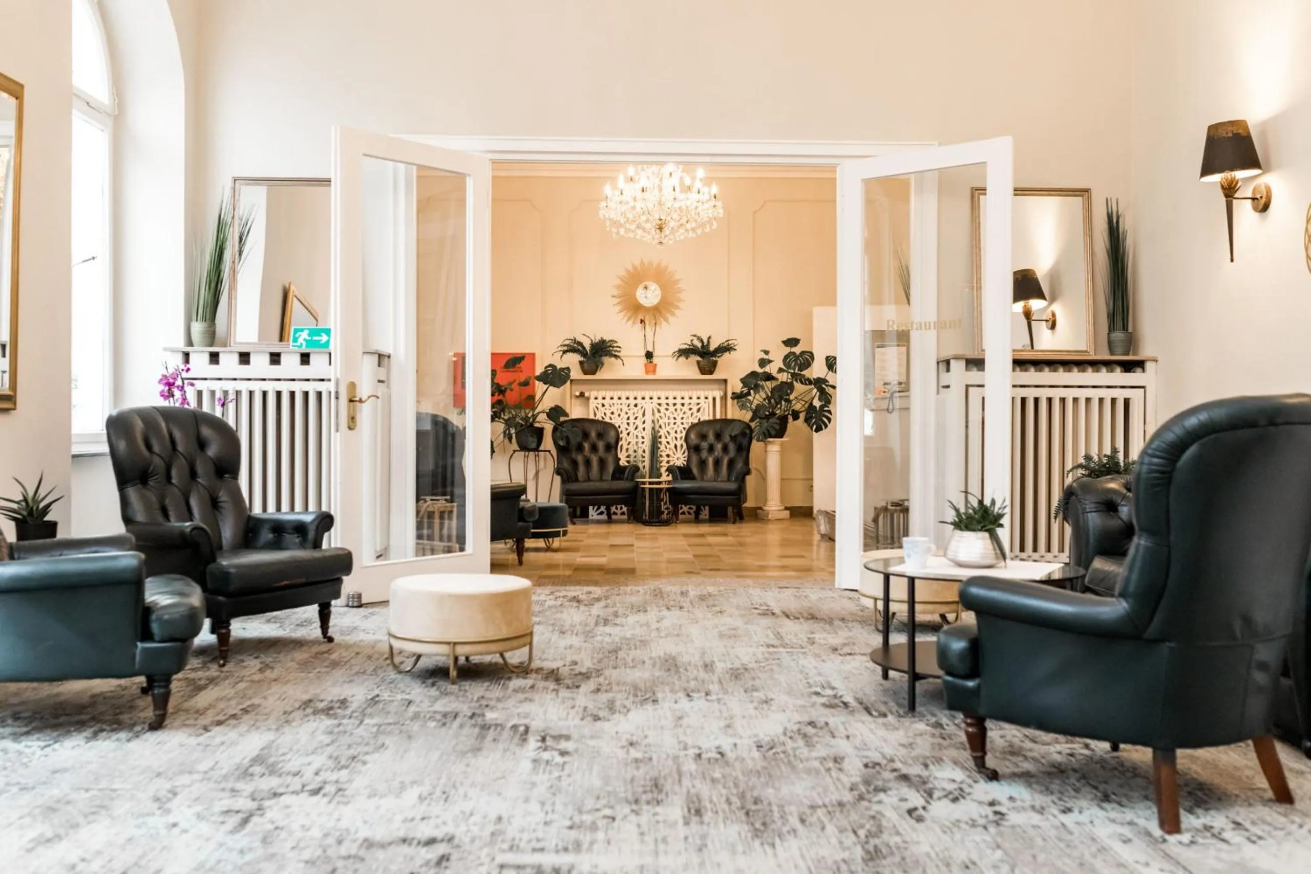 Seating area in Kurhotel Quellenhof